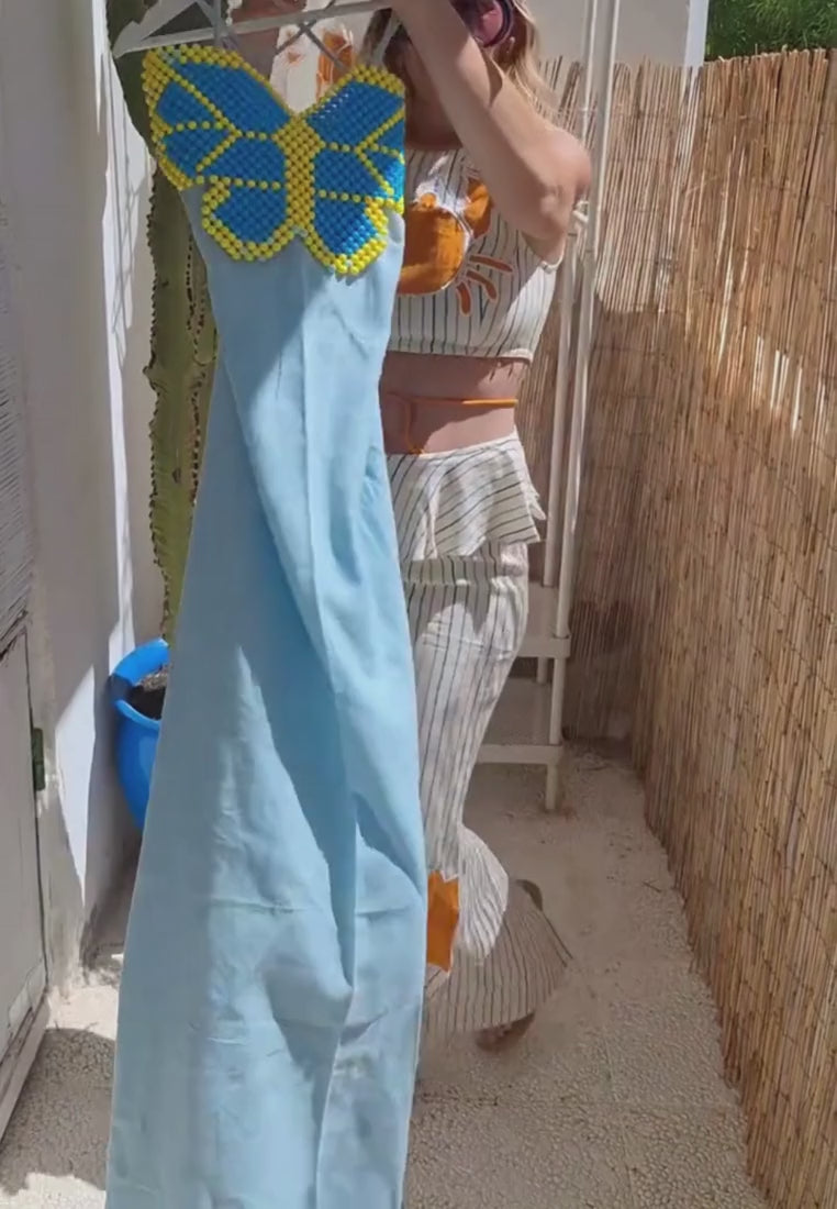 Vento blue dress