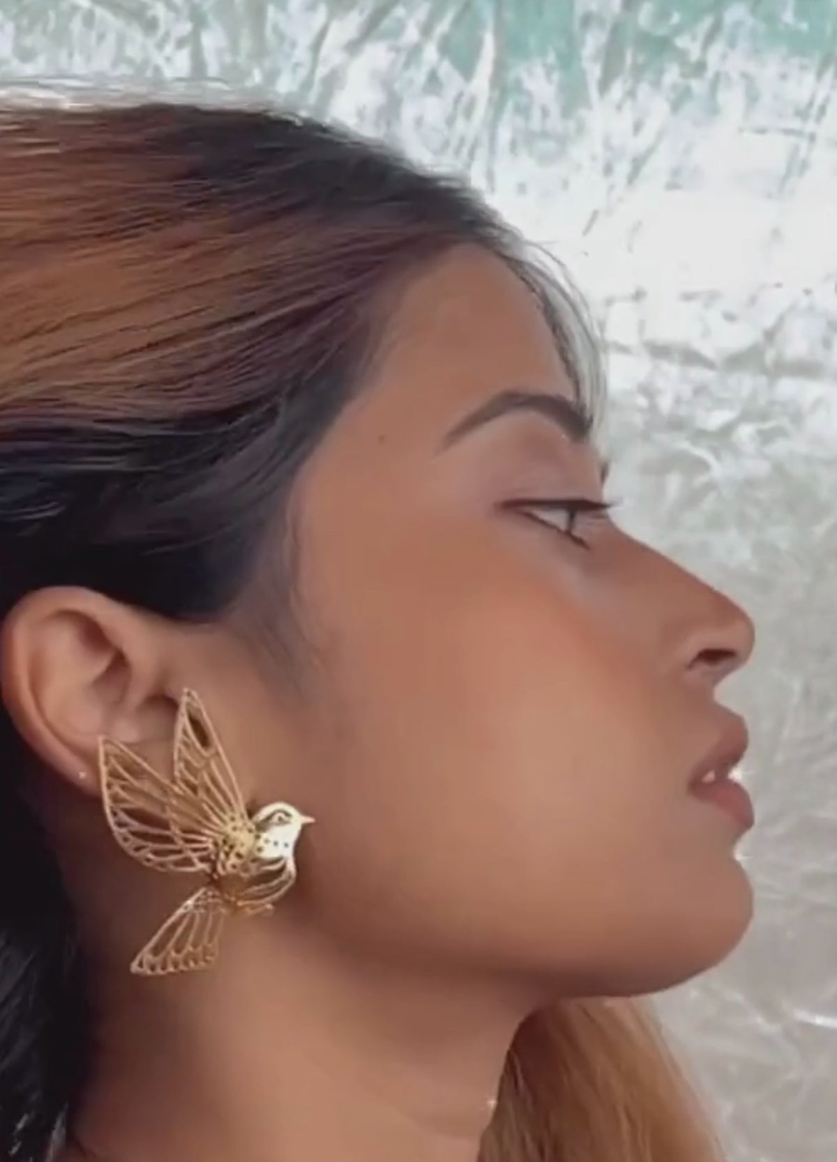 Queen of the sky earrings