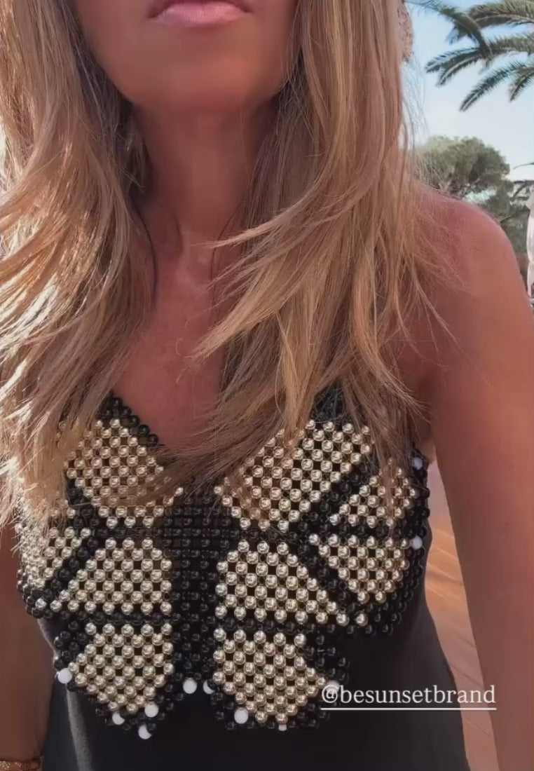 Vento black dress