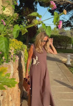 Load and play video in Gallery viewer, Solara Mocha Dress
