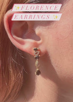 Load and play video in Gallery viewer, Florence Earrings
