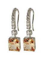 Load image into Gallery viewer, benares earrings below 50 boda copper medium pendientes novia Bombay Sunset
