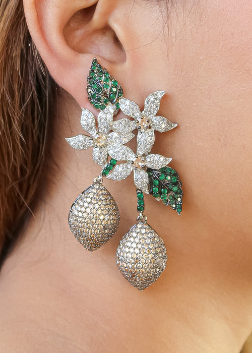 Zeus Earrings Bombay Sunset