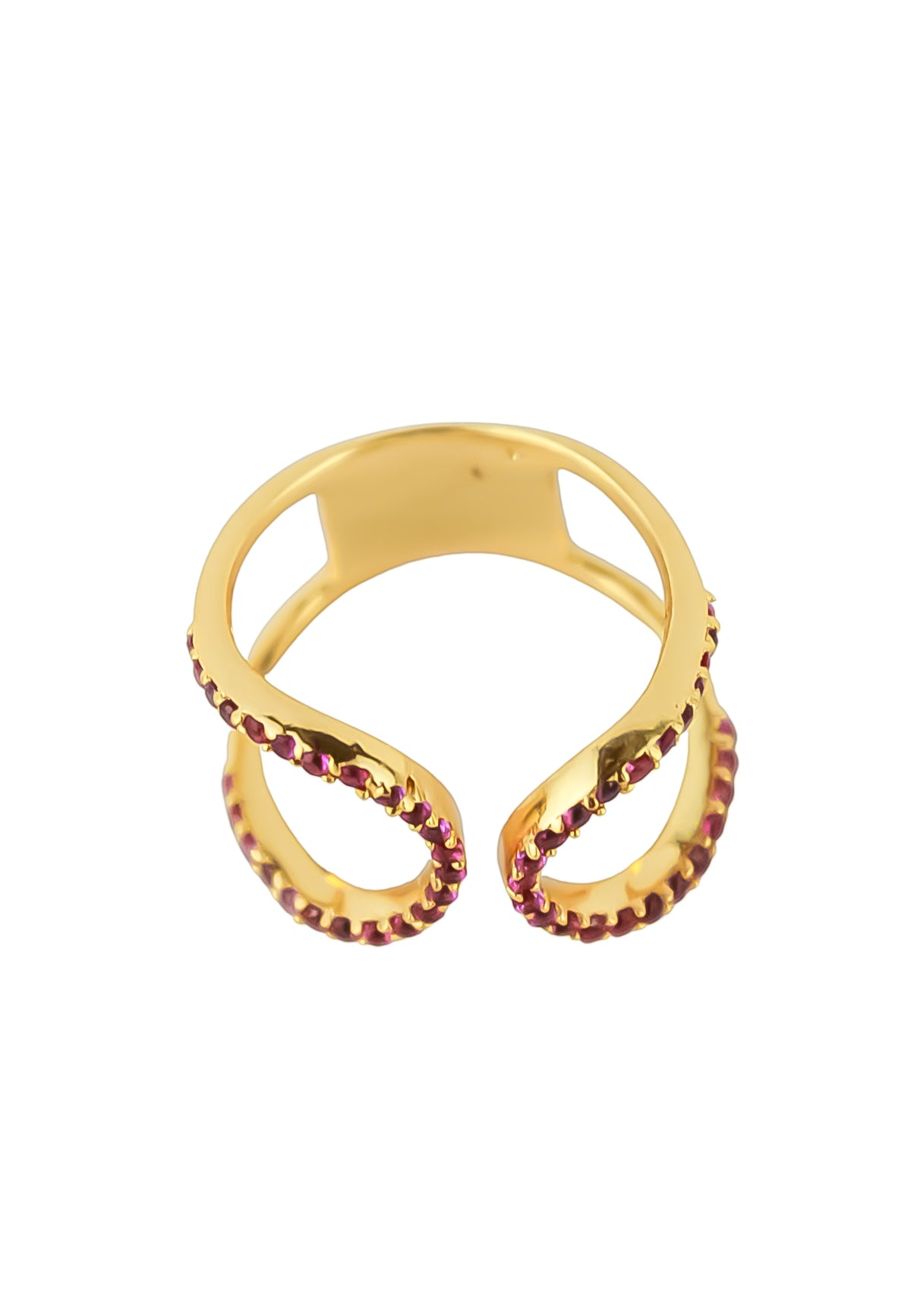 Shape shifter ring bombay sunset