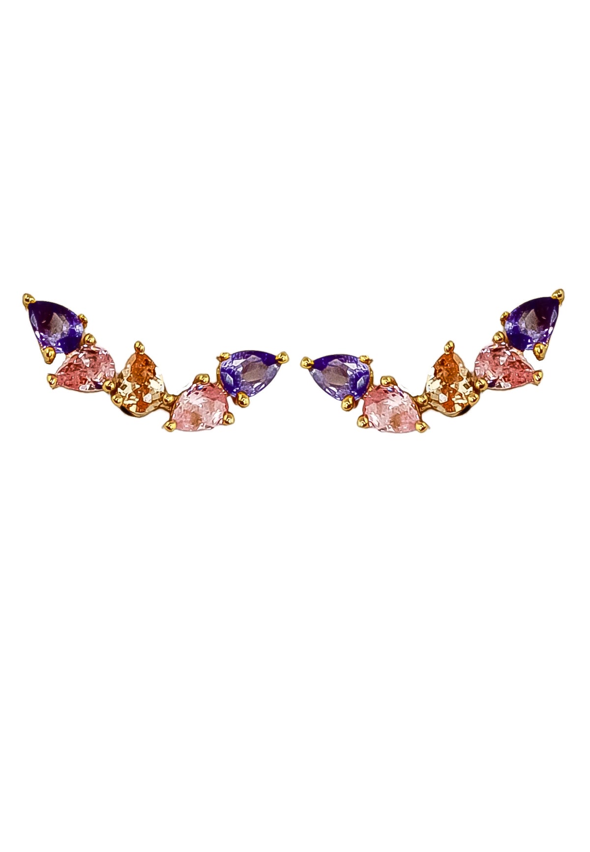 Gondola earrings bombay sunset