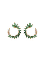 Bild in den Galerie-Viewer laden, golden viper earrings Bombay Sunset
