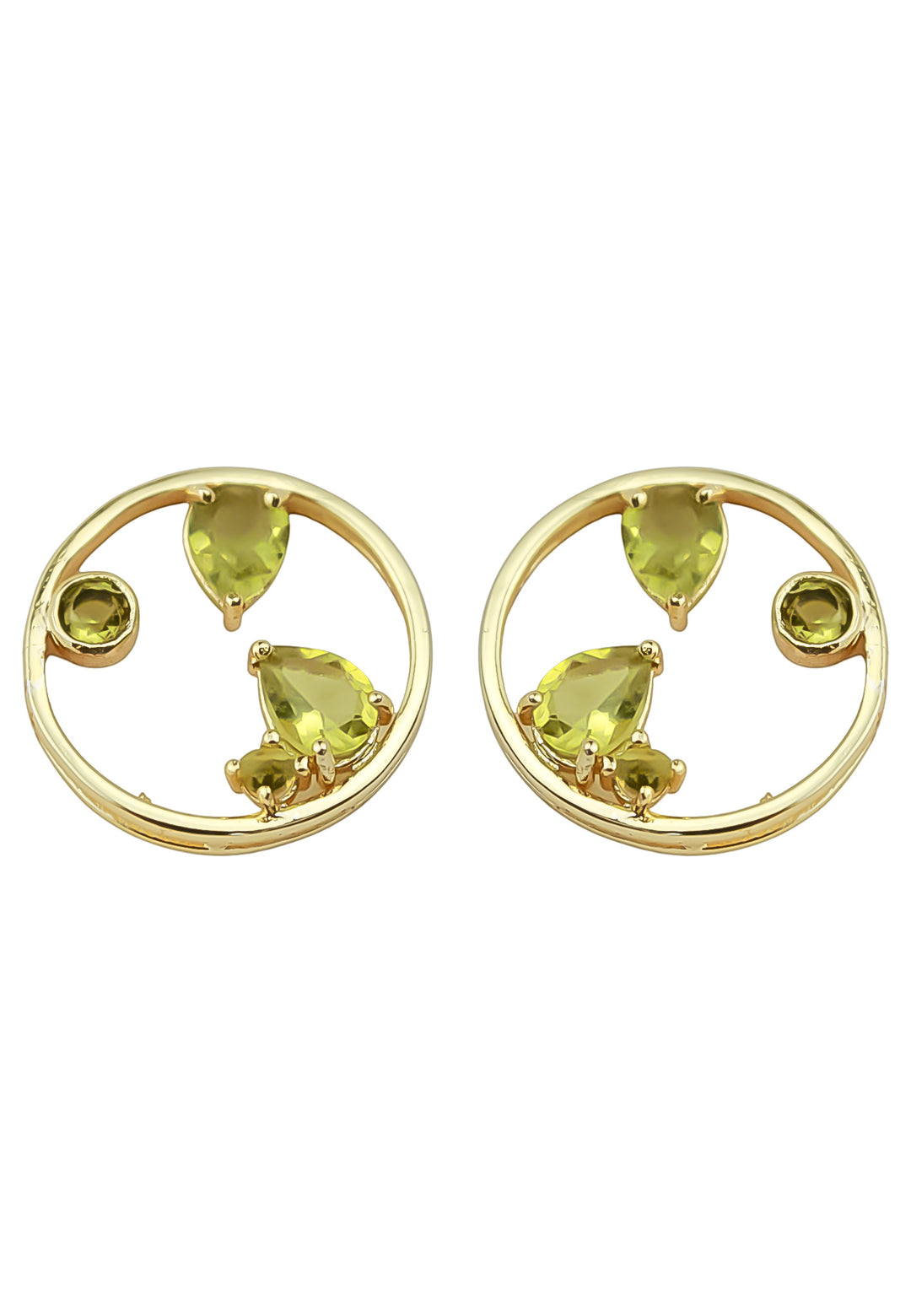 ajman earrings Bombay Sunset