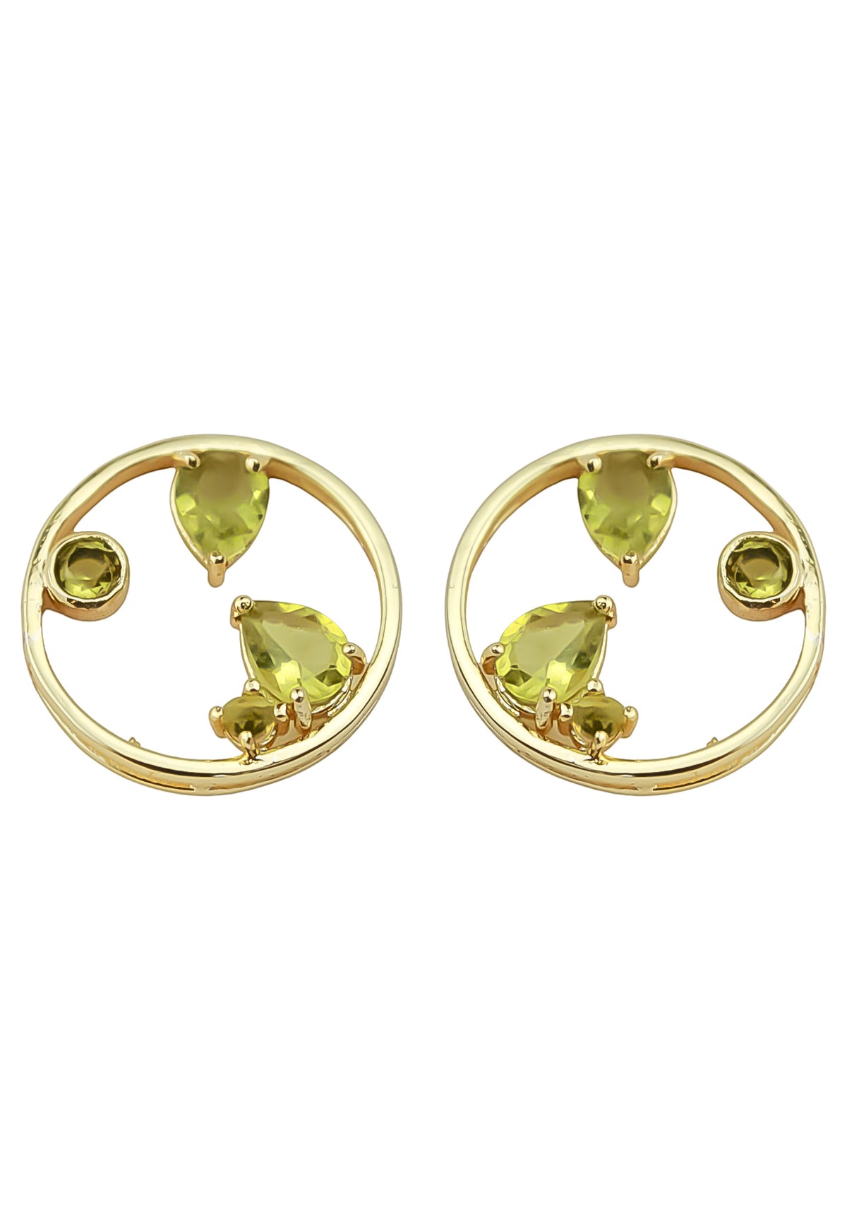 Ajman earrings bombay sunset