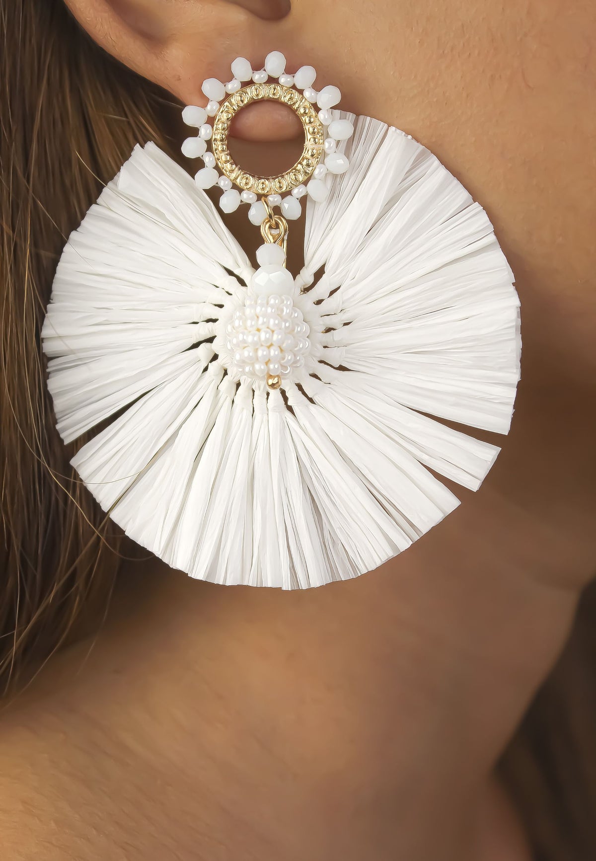 Mikumi earrings bombay sunset