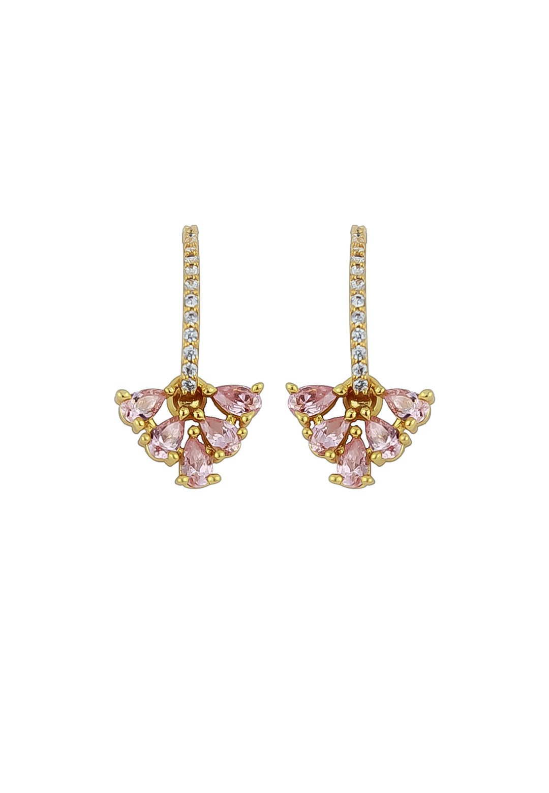 bindweed earrings Bombay Sunset