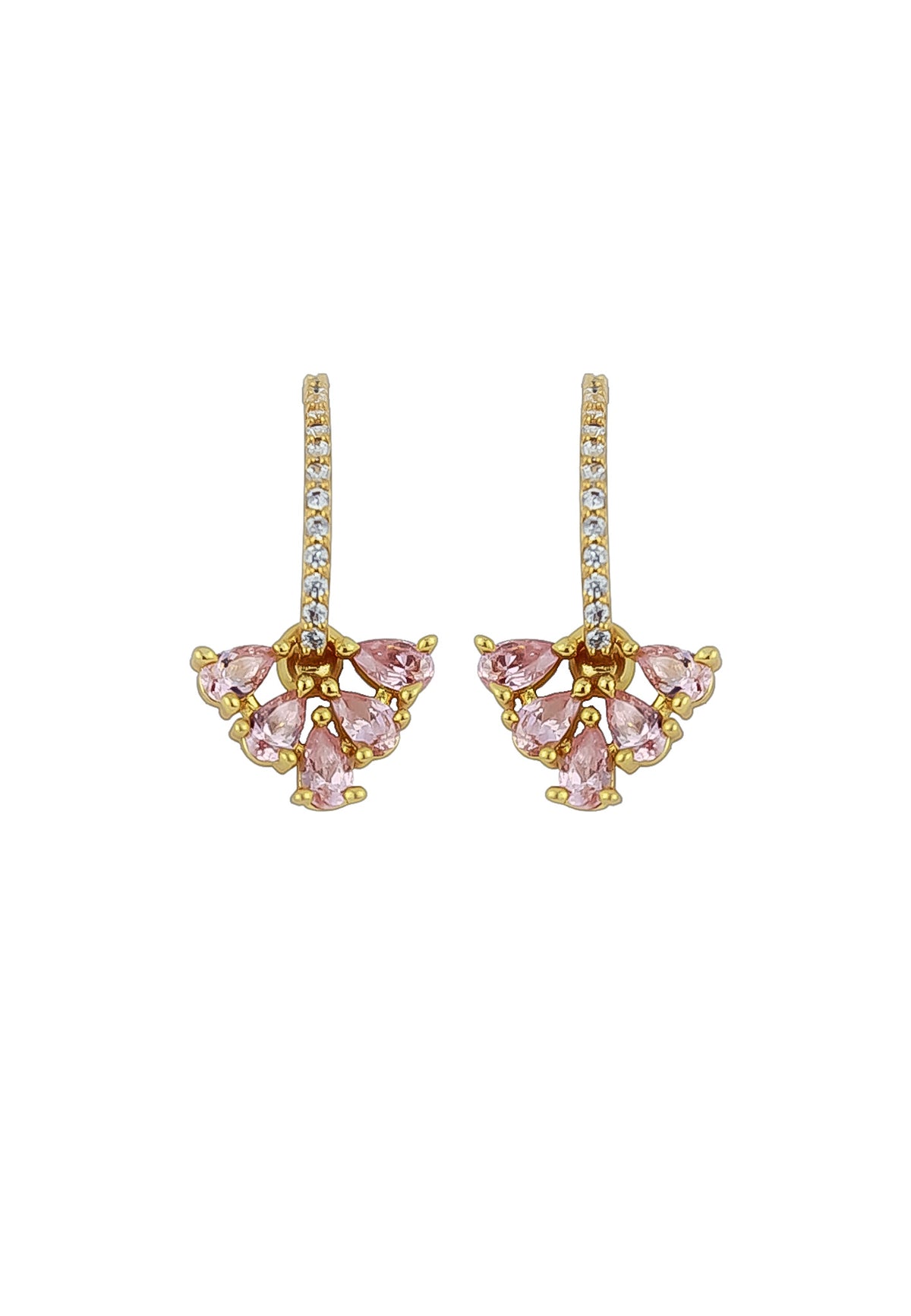 Bindweed earrings bombay sunset