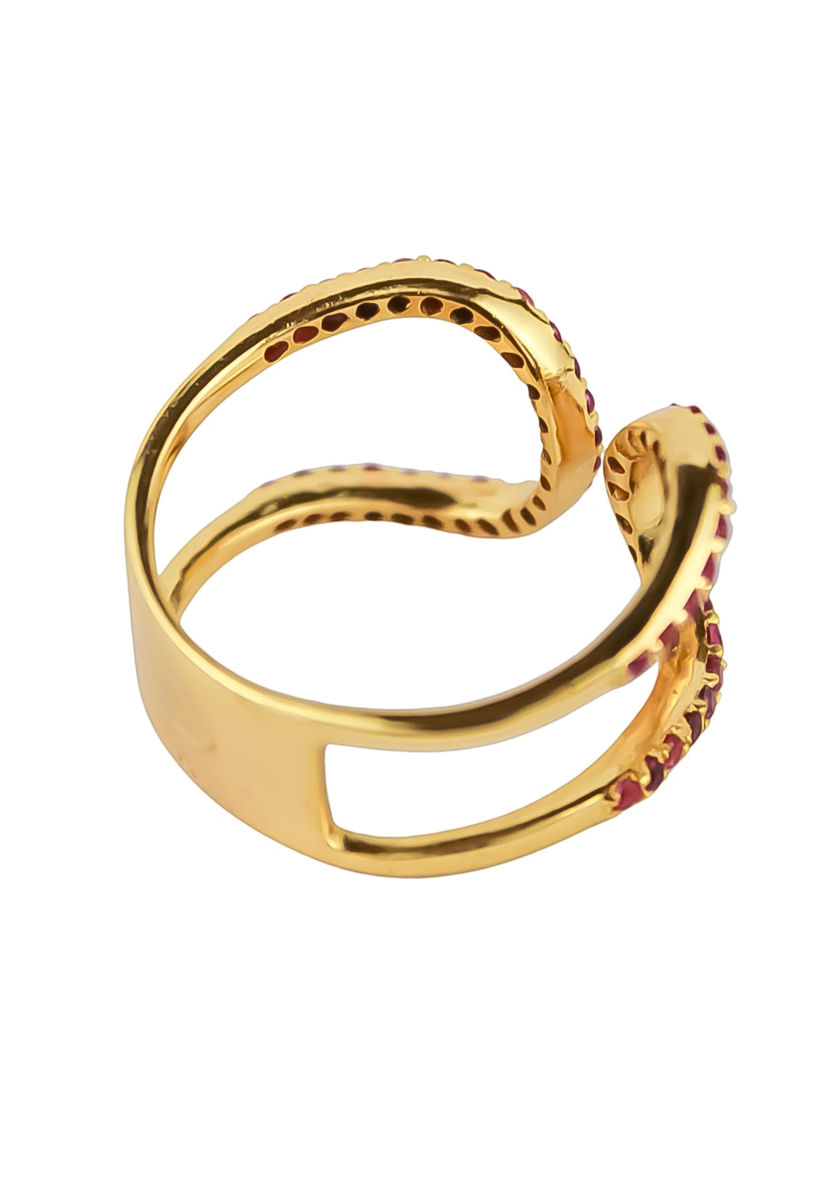 Shape shifter ring bombay sunset