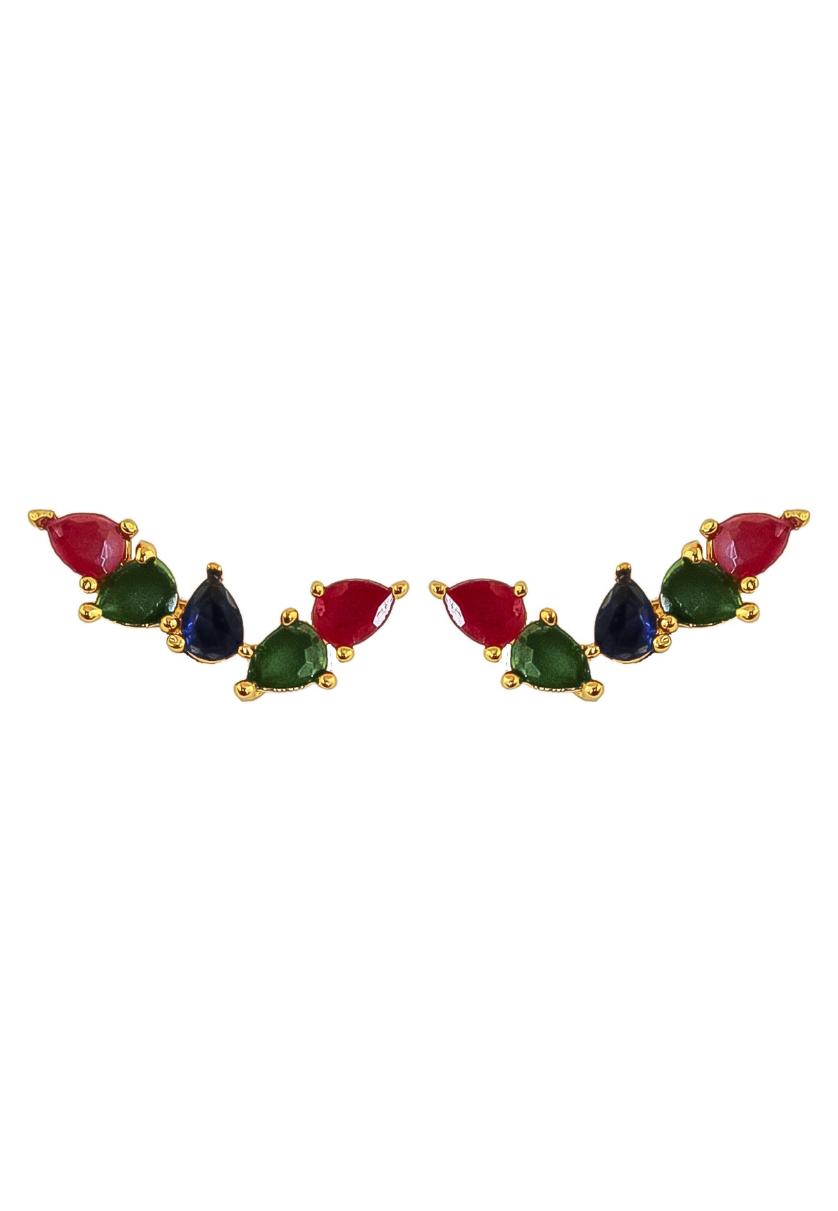 Gondola earrings bombay sunset