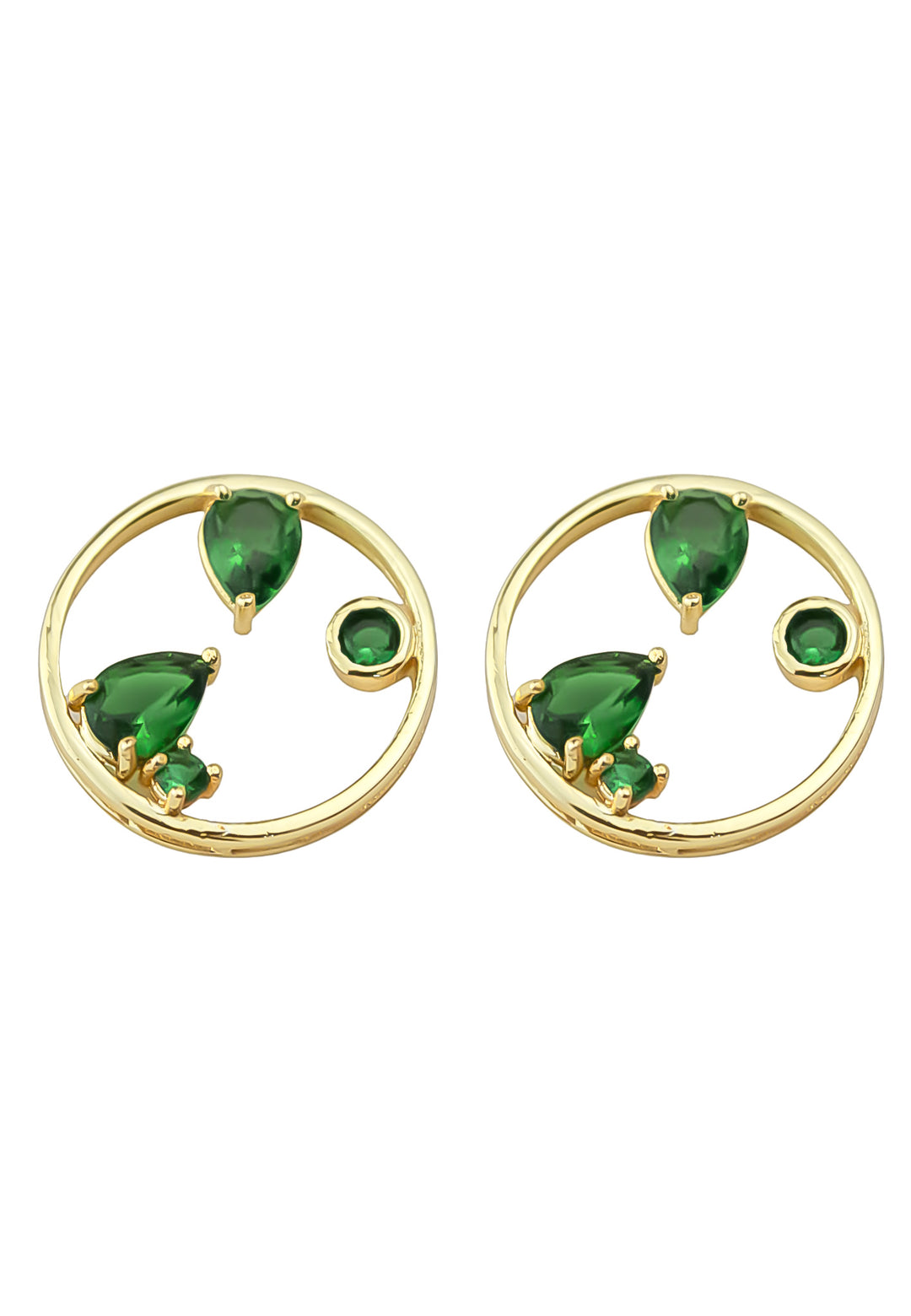 ajman earrings Bombay Sunset