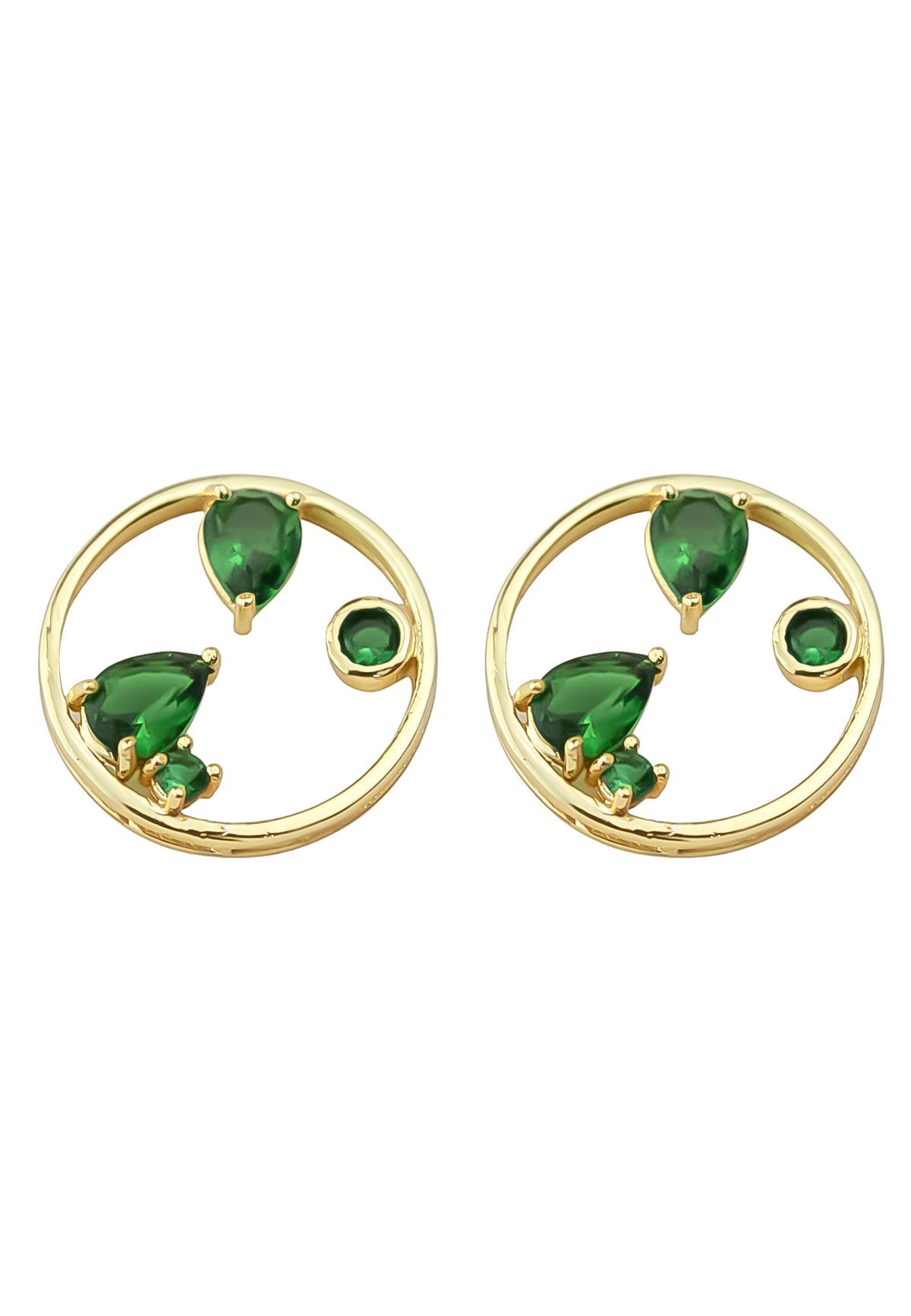 Ajman earrings bombay sunset