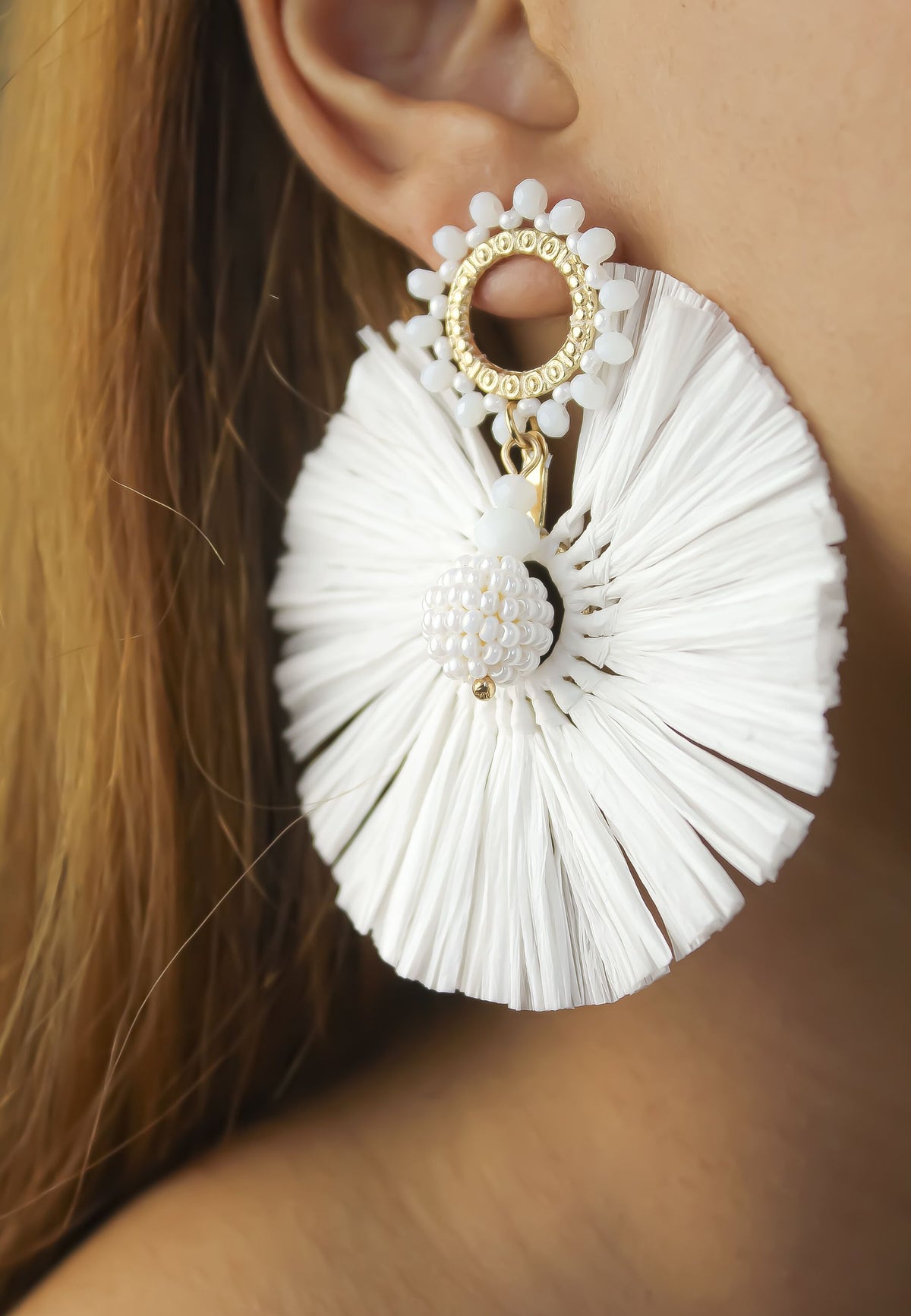 Mikumi earrings bombay sunset