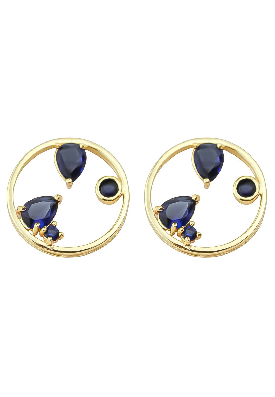 ajman earrings Bombay Sunset
