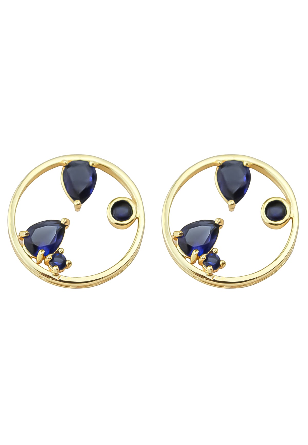 Ajman earrings bombay sunset