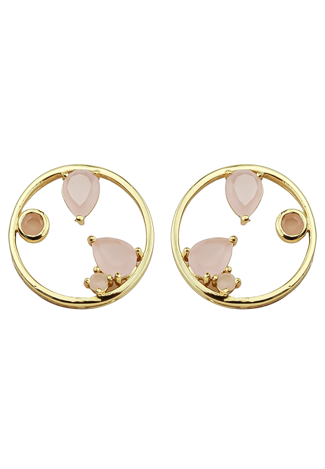ajman earrings Bombay Sunset