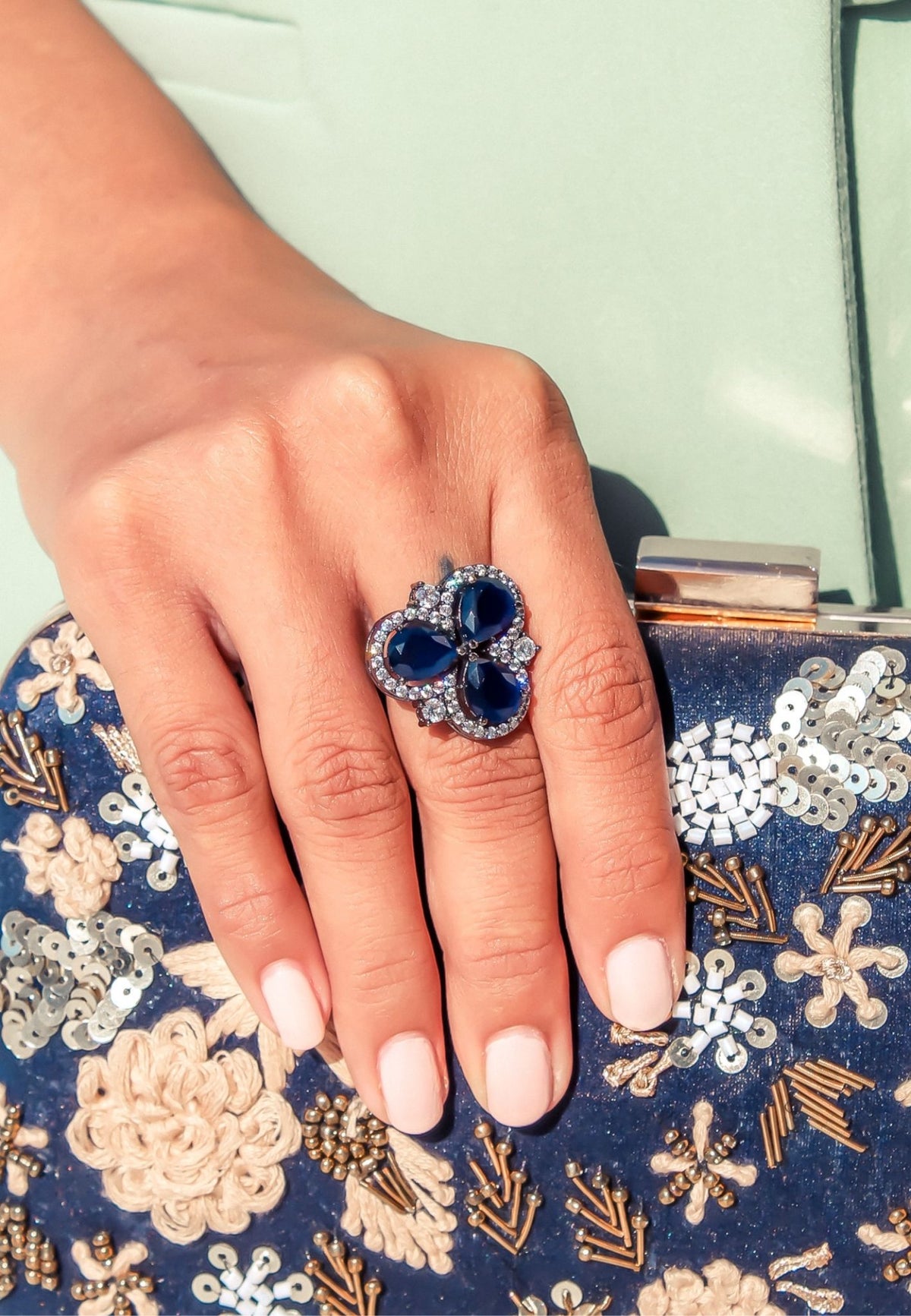 Cloverfield ring bombay sunset