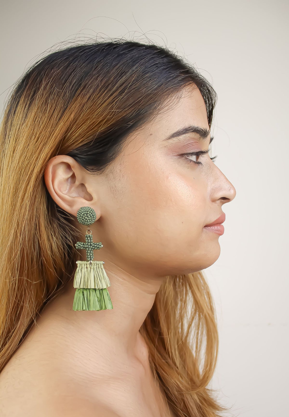 arusha earrings pupp Bombay Sunset