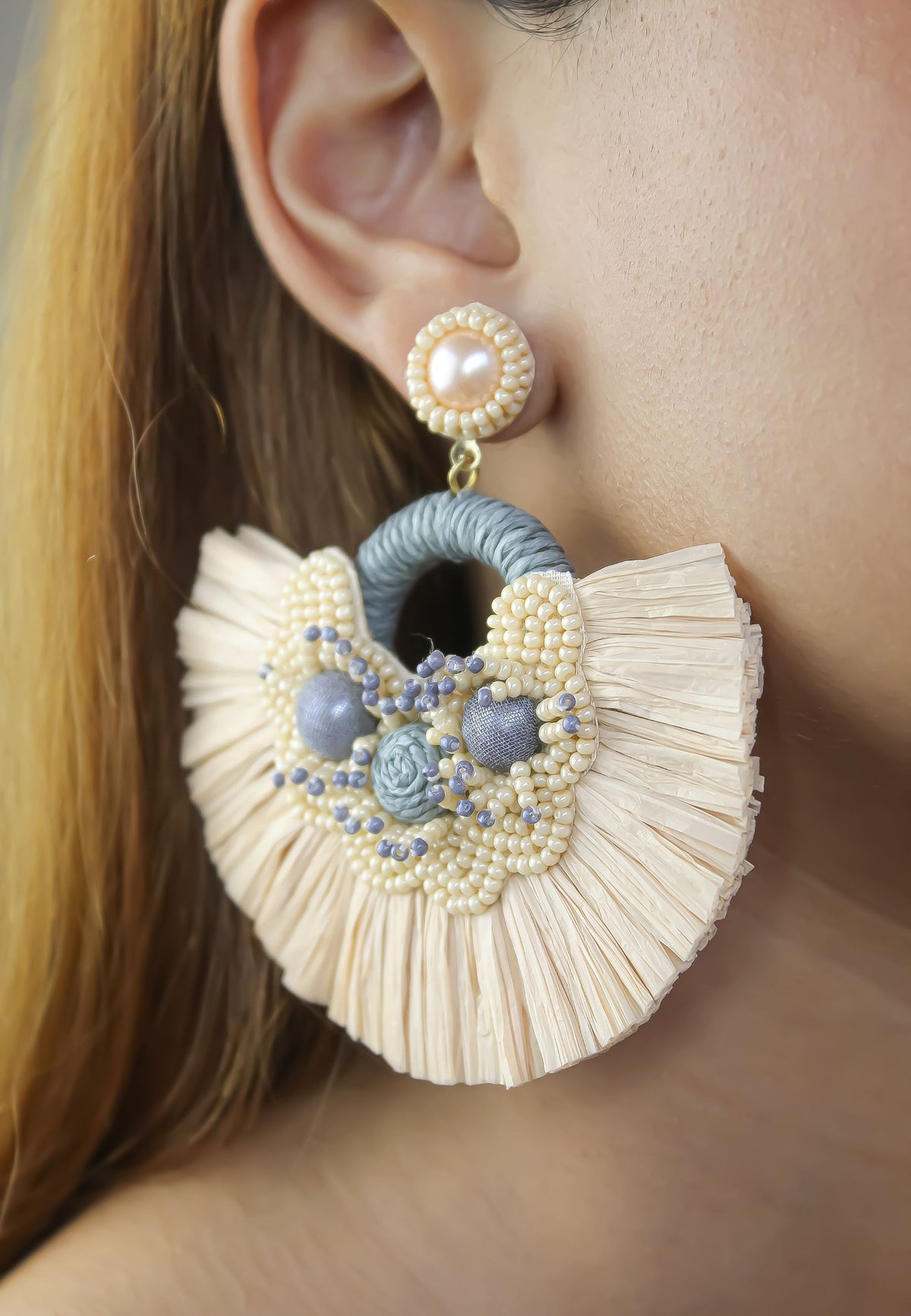 Zanzibar earrings bombay sunset