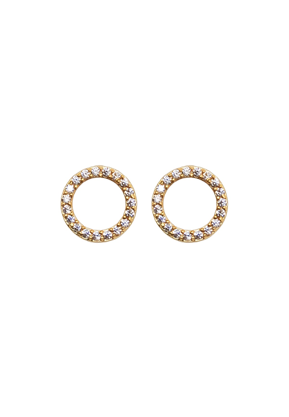 Hoop earrings bombay sunset