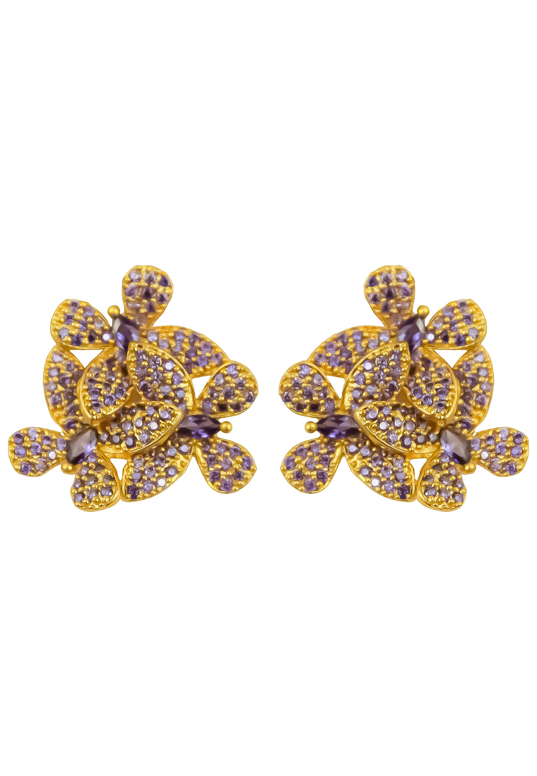 Pendientes de mariposa africana Bombay Be Sunset