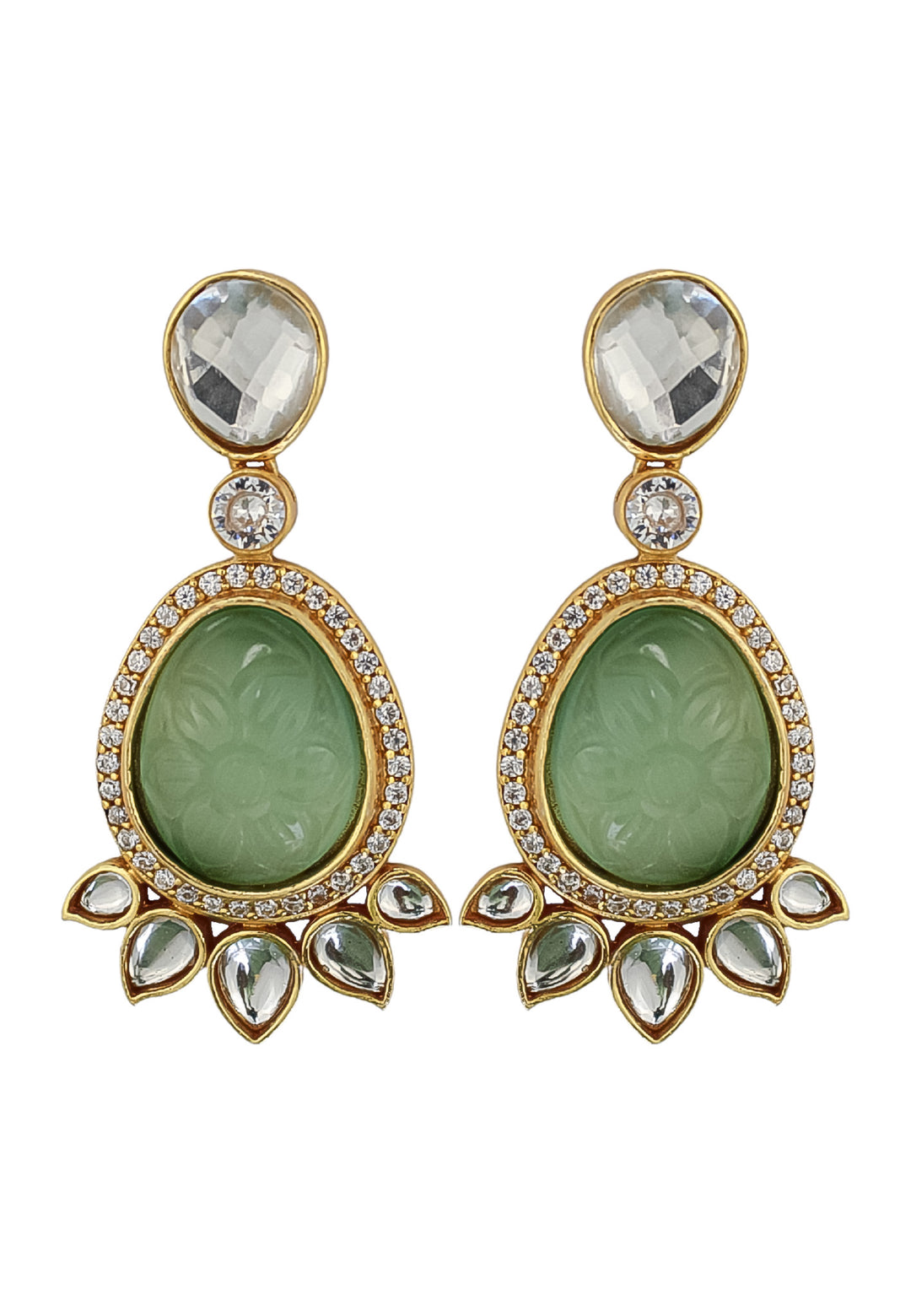 cooter earrings Bombay Sunset