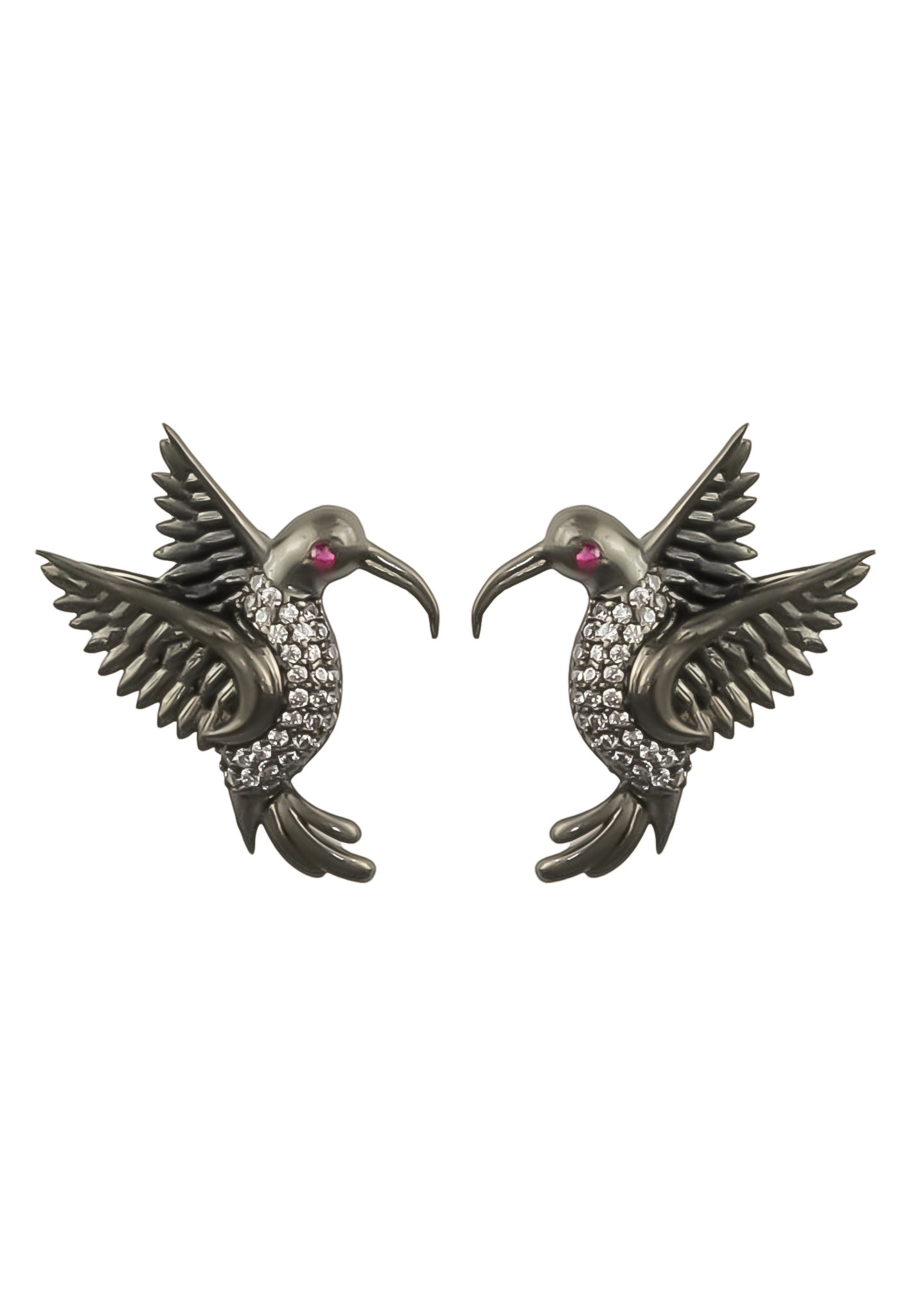 amazonian hummingbird stud earrings 1 Bombay Sunset