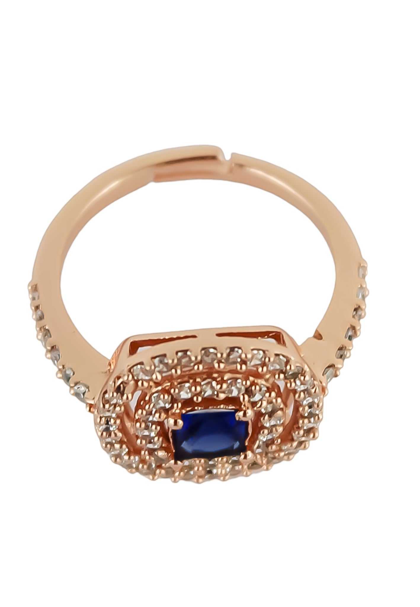 rose gold maldives ring Bombay Sunset