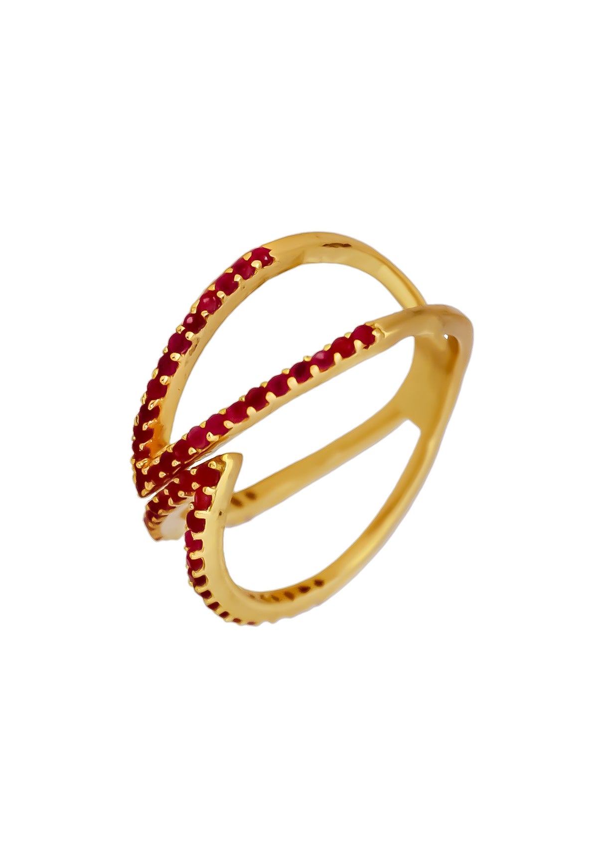 Gold maldives x ring bombay sunset