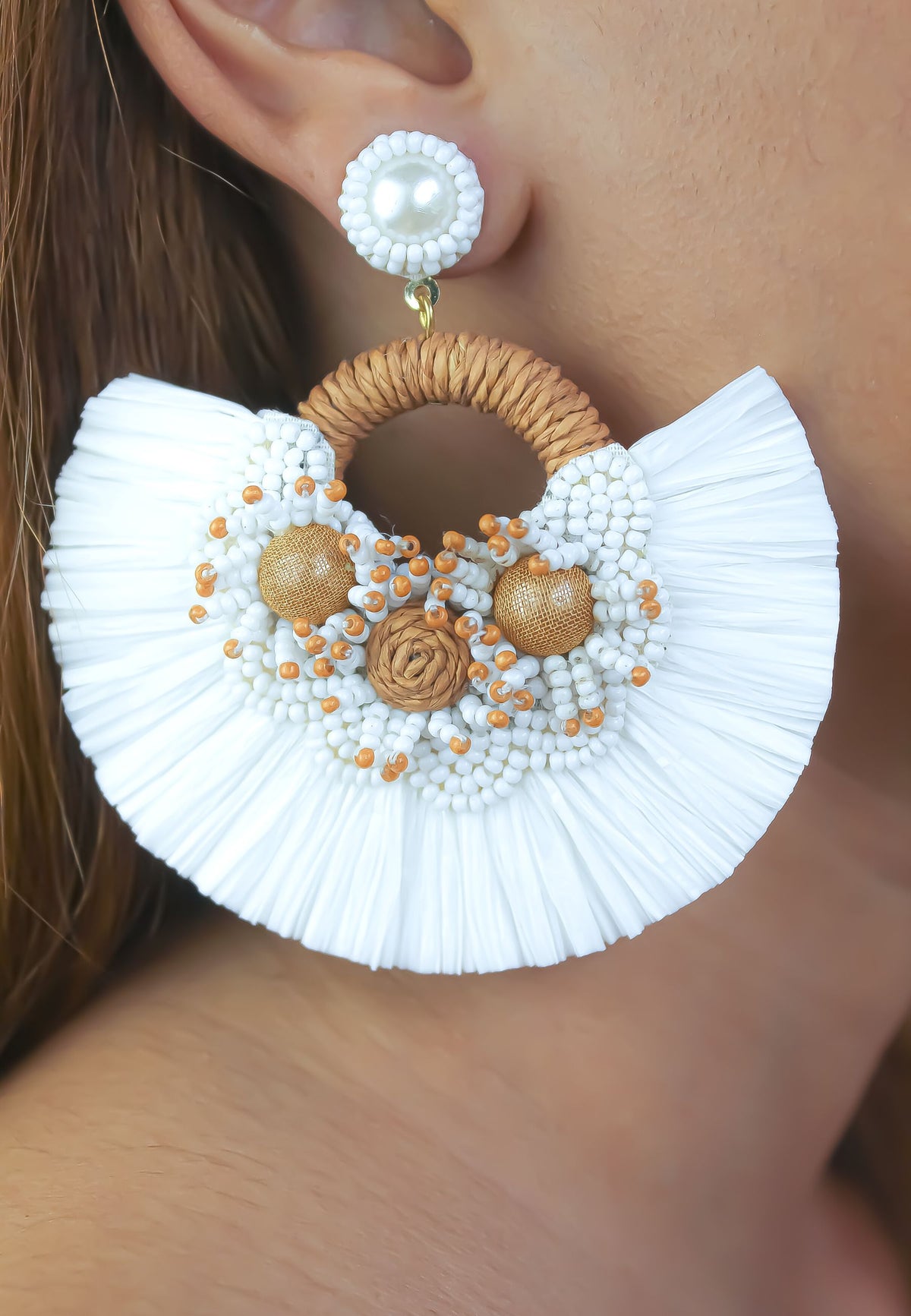 Zanzibar earrings bombay sunset