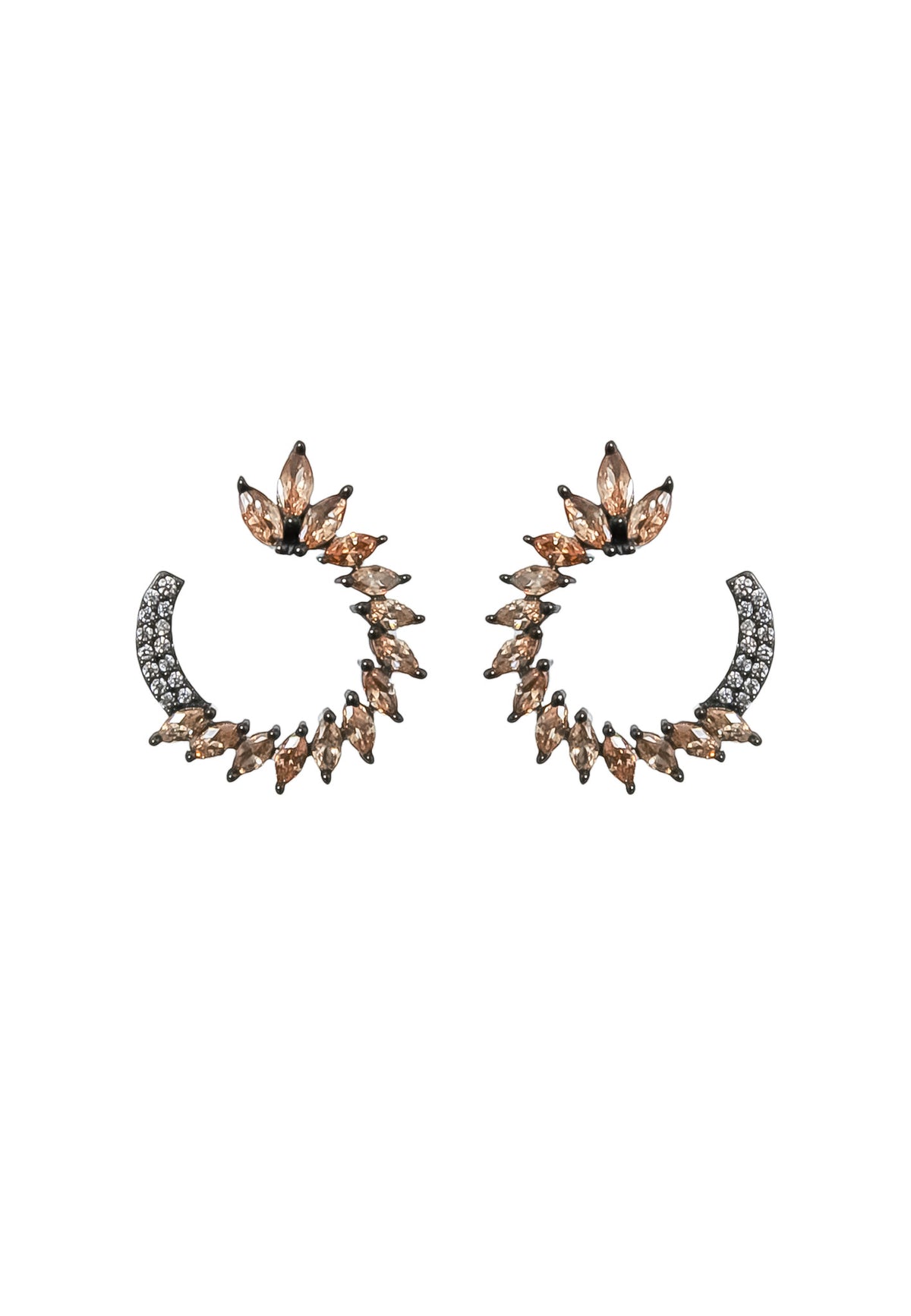Viper earrings bombay sunset