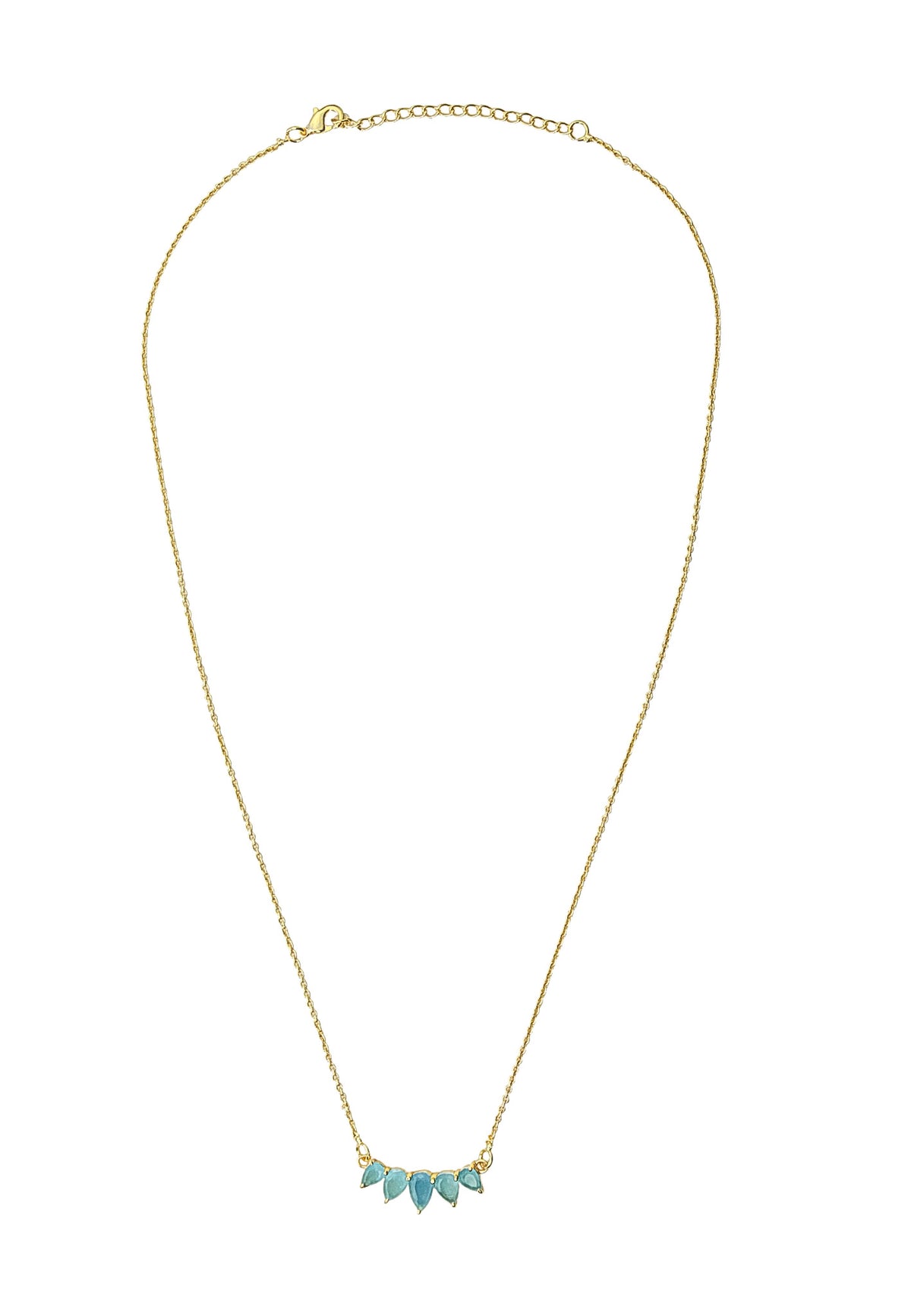Sahara pendant necklace bombay sunset