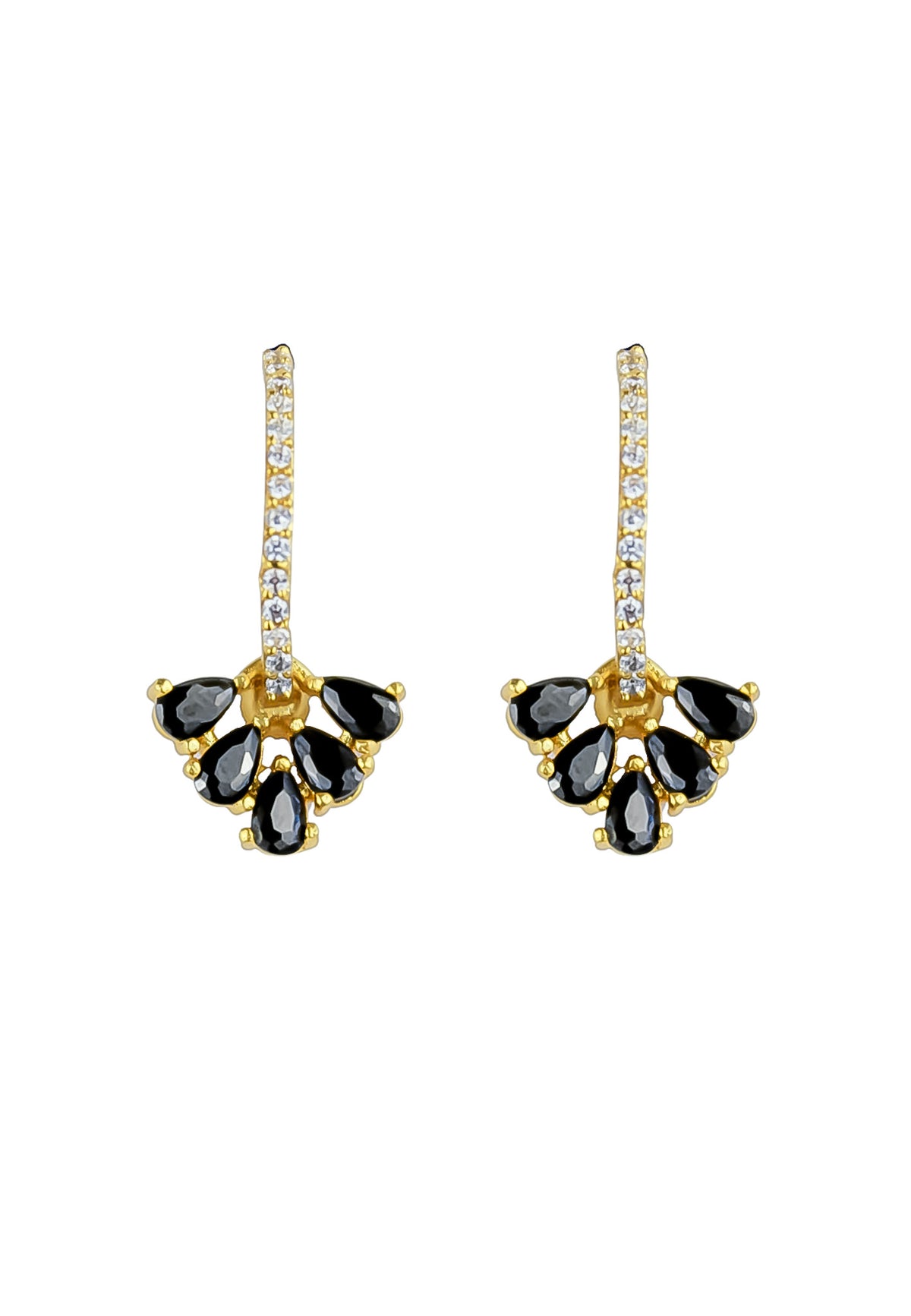 Bindweed earrings bombay sunset