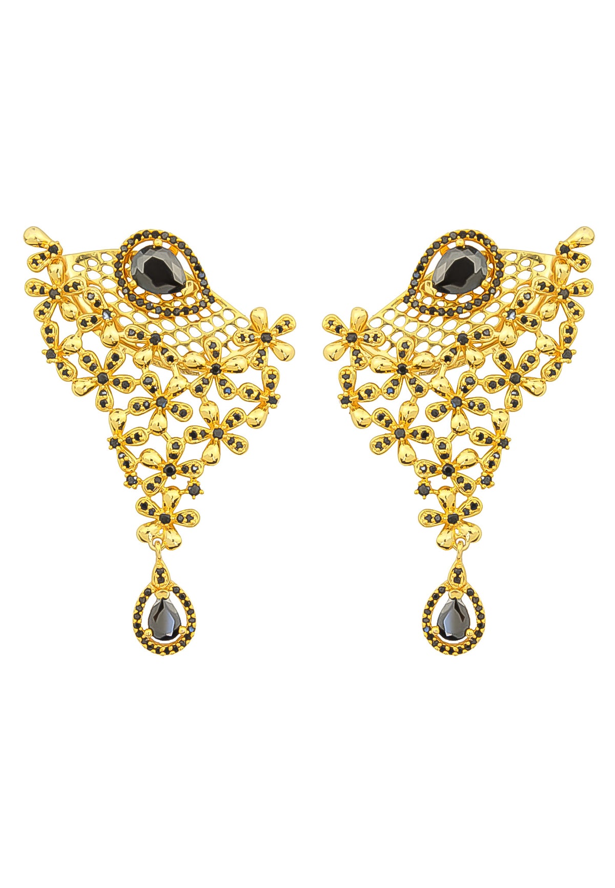 Raipur earrings bombay sunset