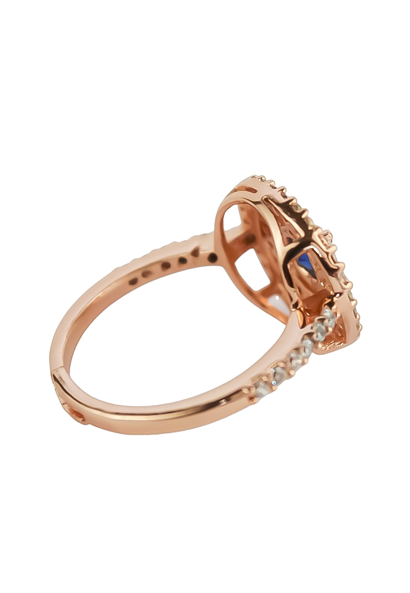 rose gold maldives ring Bombay Sunset