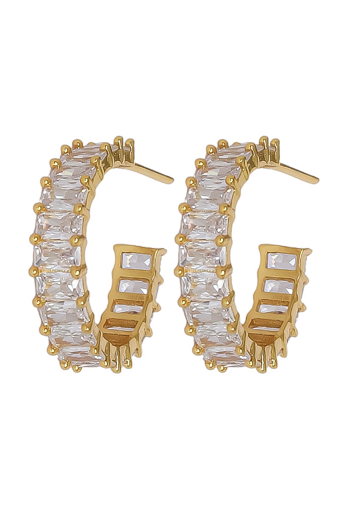 Downtown earrings bombay sunset