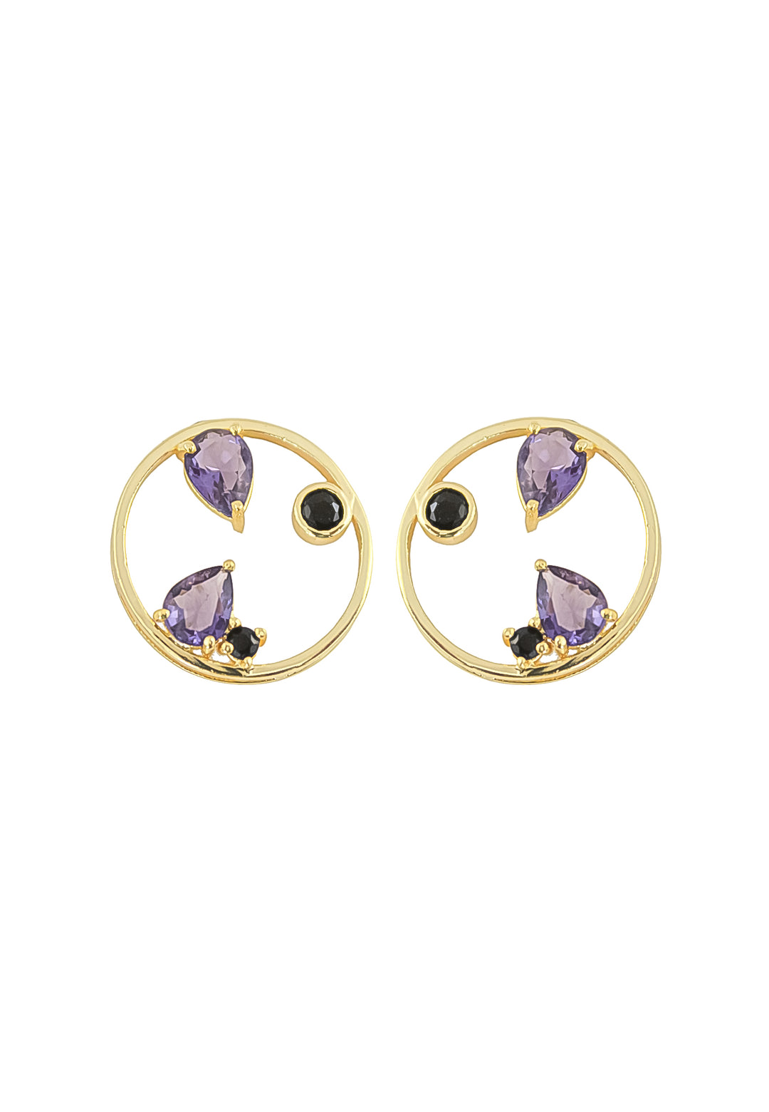 genoa earrings Bombay Sunset