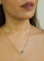 Load image into Gallery viewer, constellation aquarius zodiac necklace Bombay Sunset

