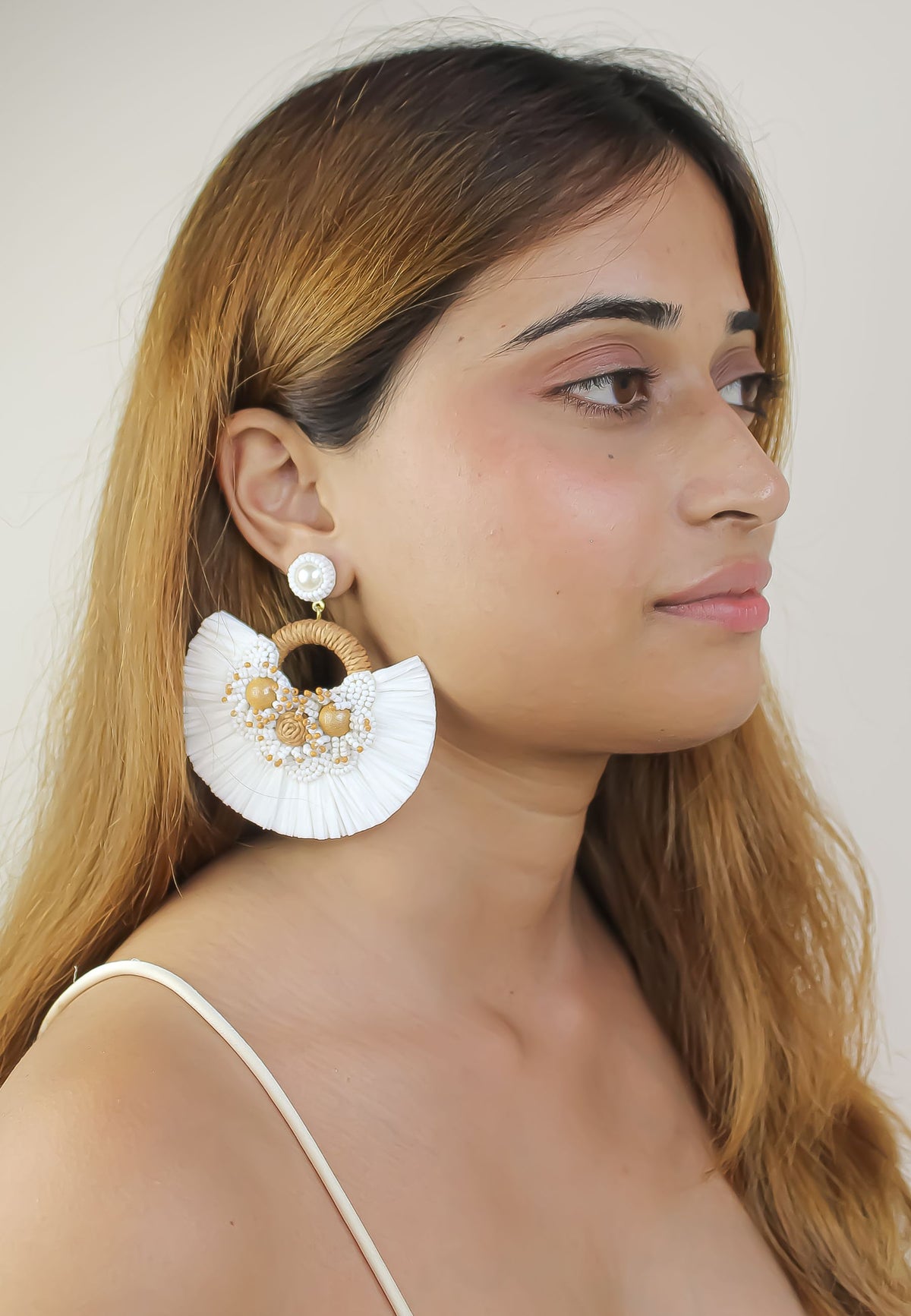 Zanzibar earrings bombay sunset