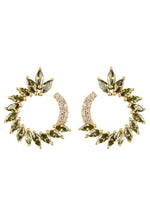 Load image into Gallery viewer, golden viper earrings Bombay Sunset
