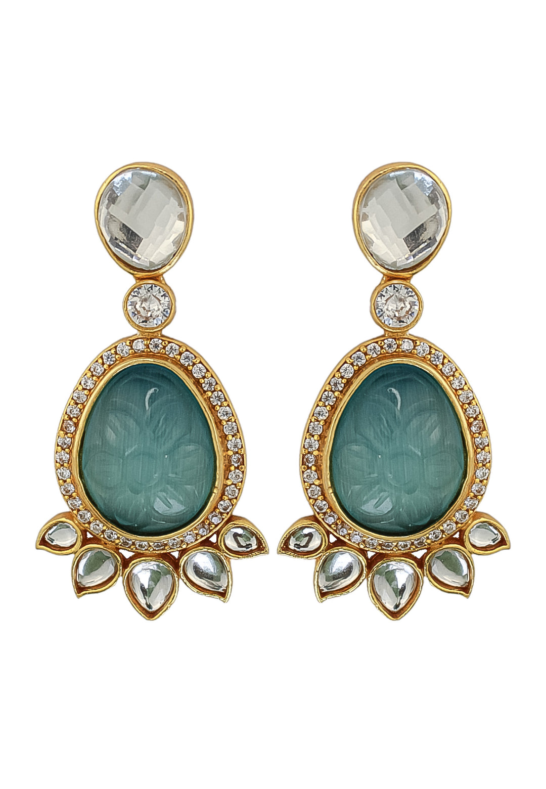 cooter earrings Bombay Sunset