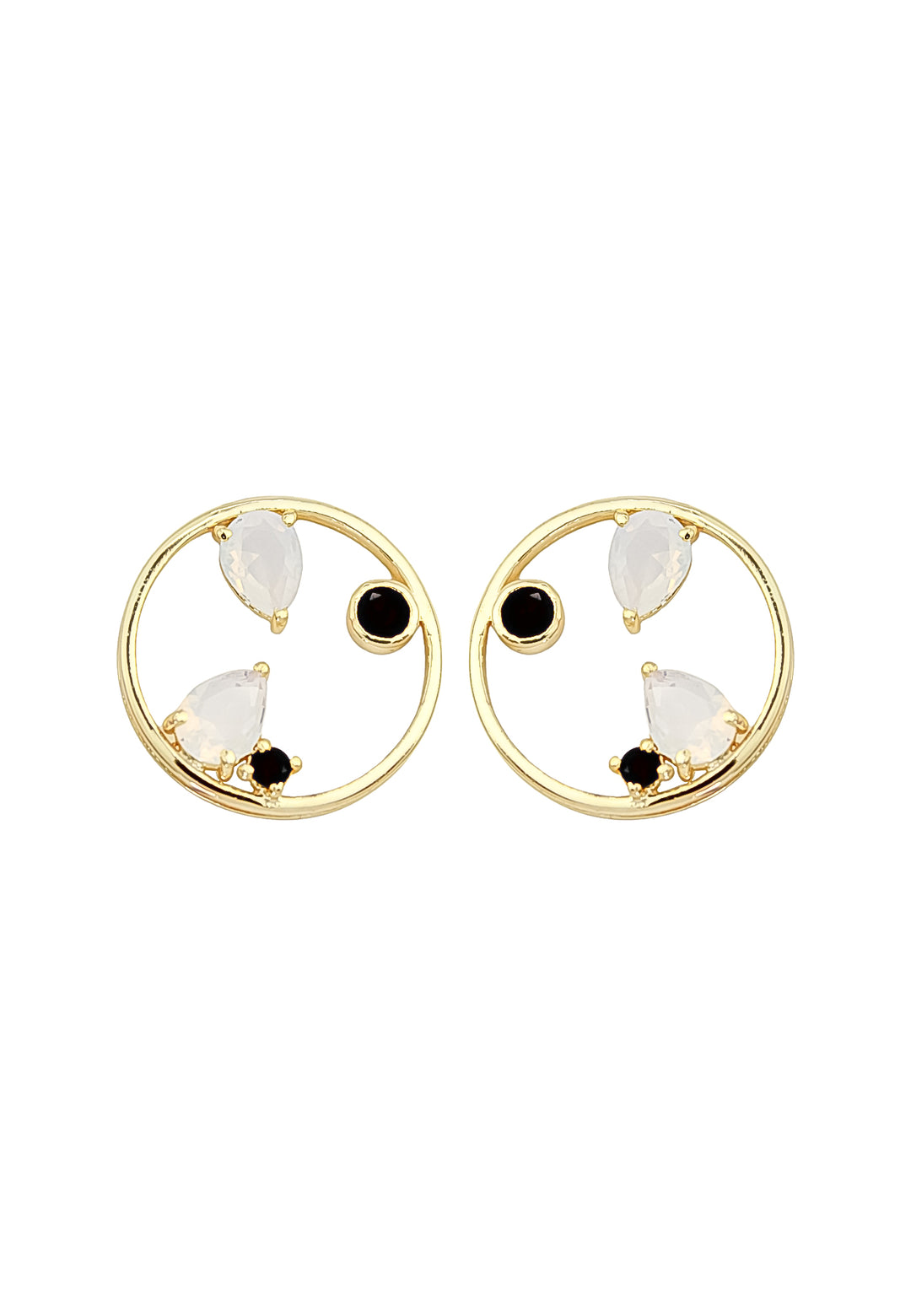 genoa earrings Bombay Sunset