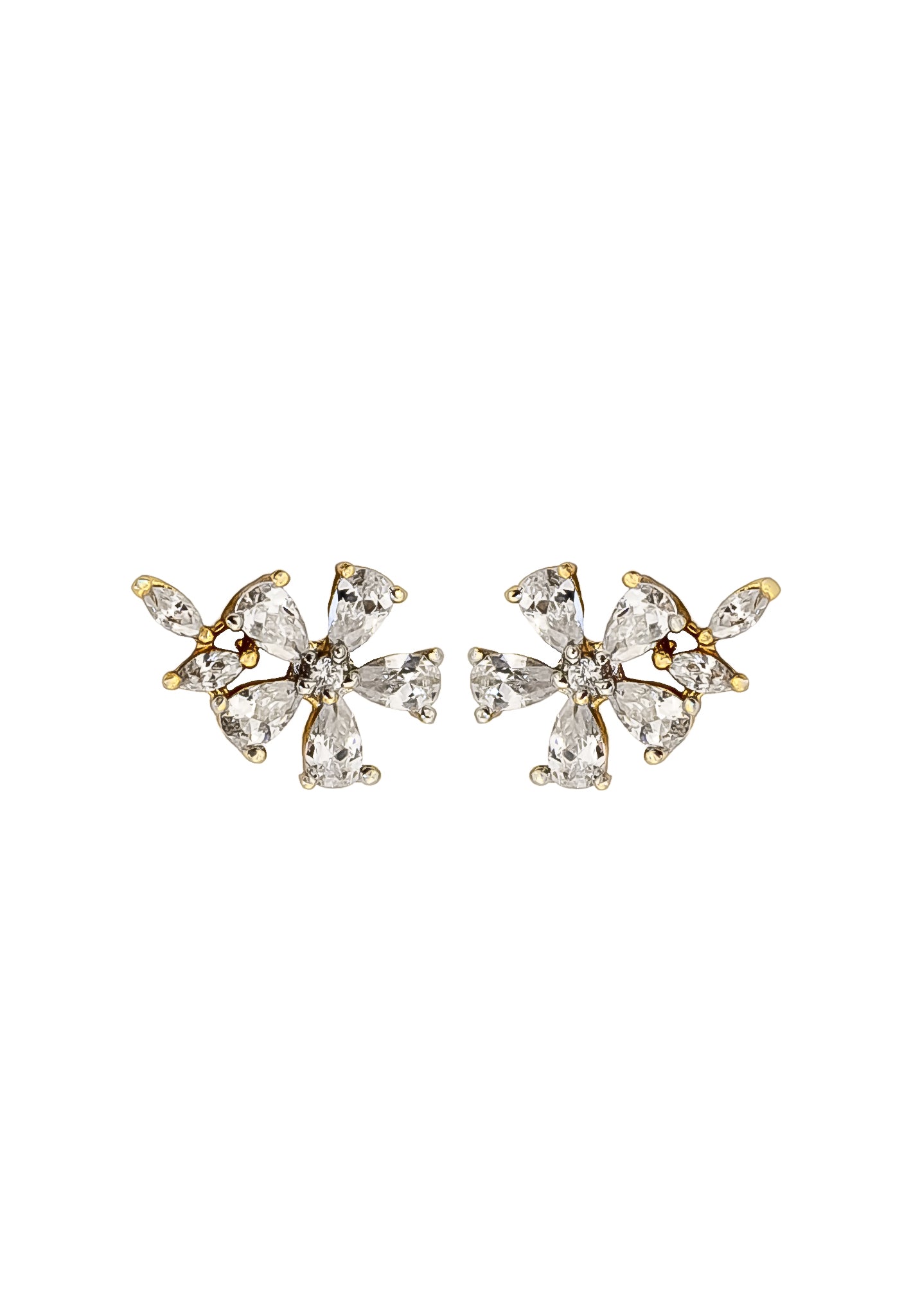 tk snowflake earrings Bombay Sunset