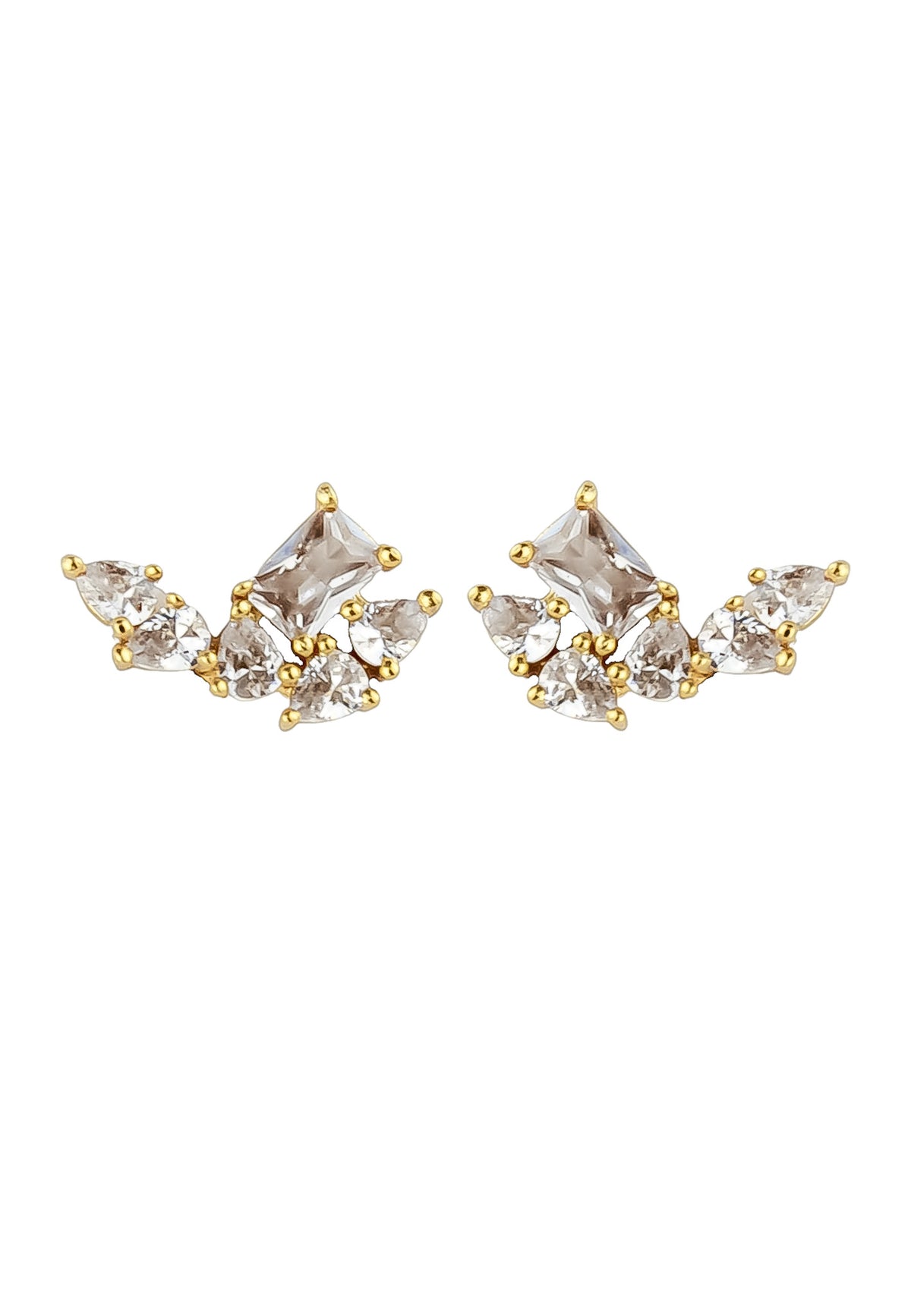 Tweet earrings bombay sunset