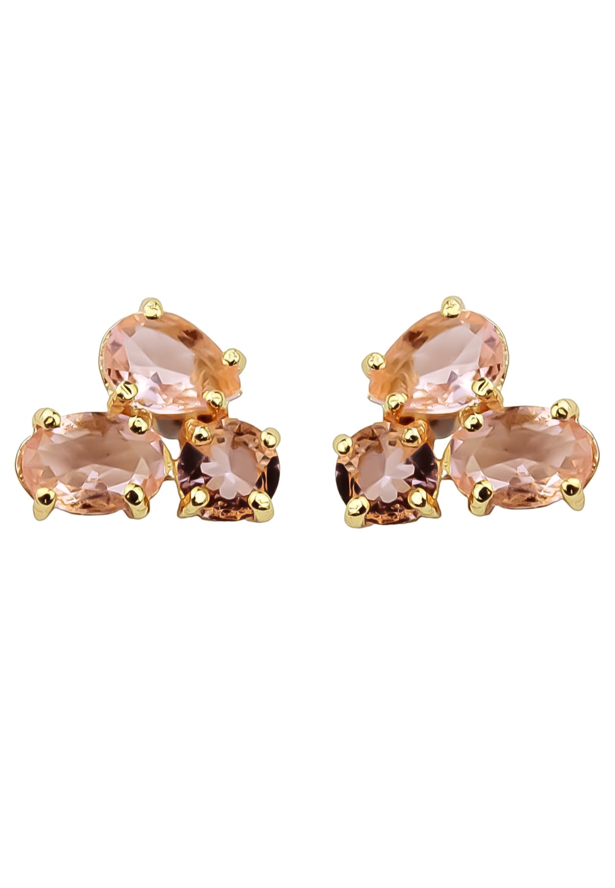 Noor earrings bombay sunset