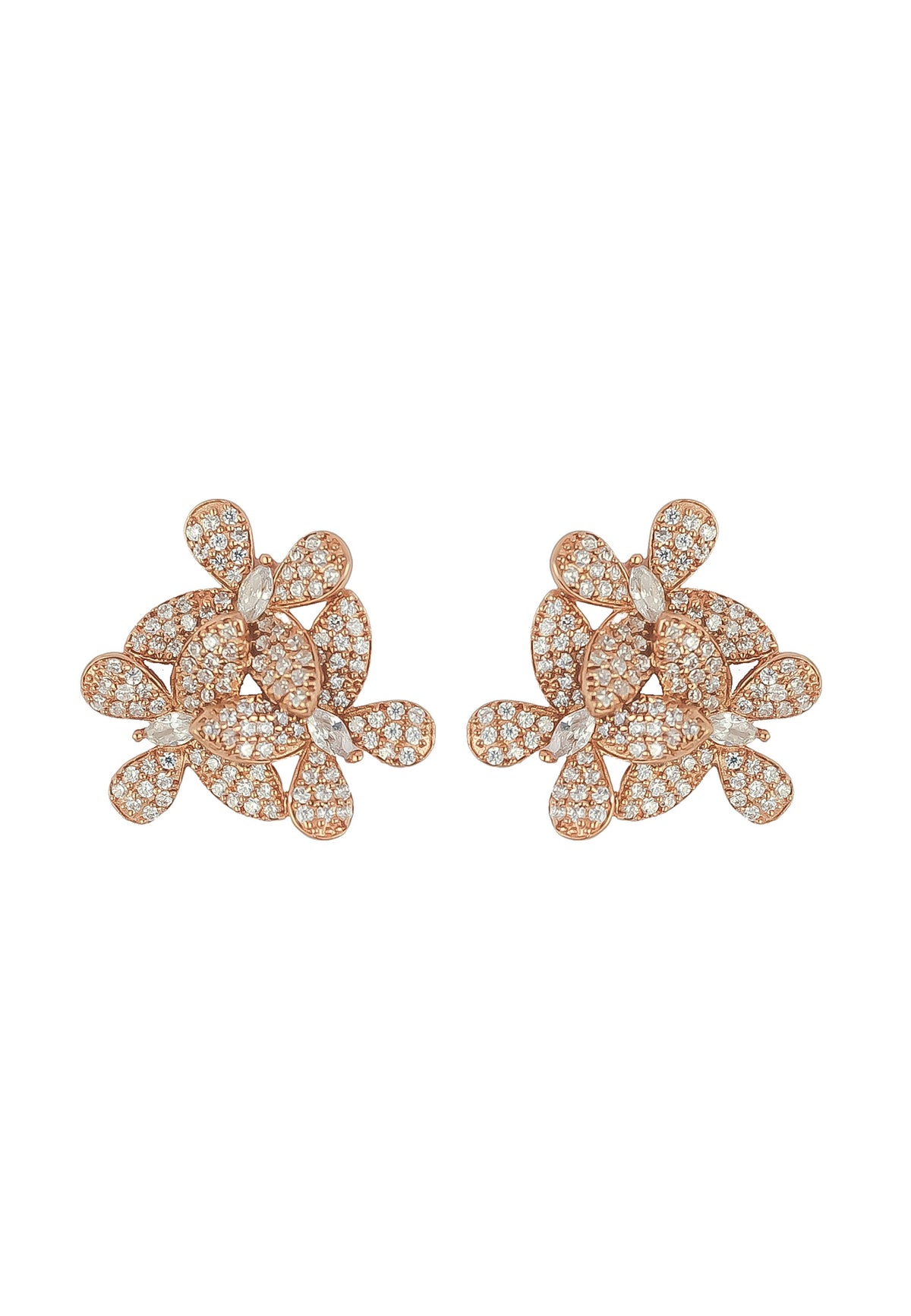 African butterfly earrings bombay sunset