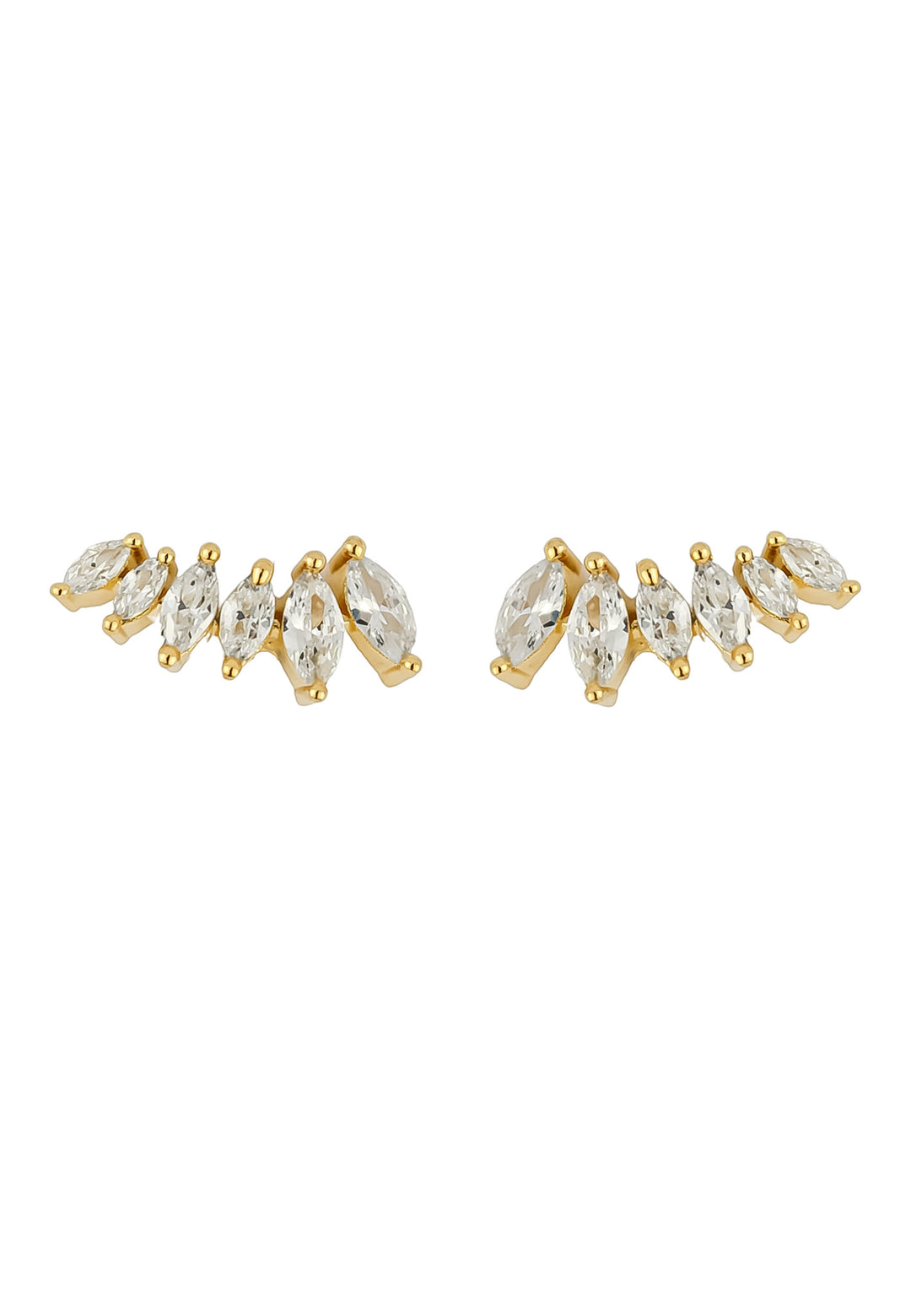 stepping stone earrings Bombay Sunset
